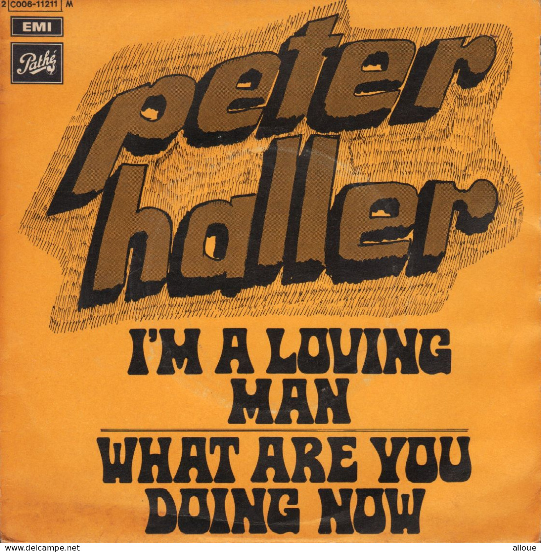 PETER HALLER  - FR SP - I'M A LOVING MAN + 1 - Rock