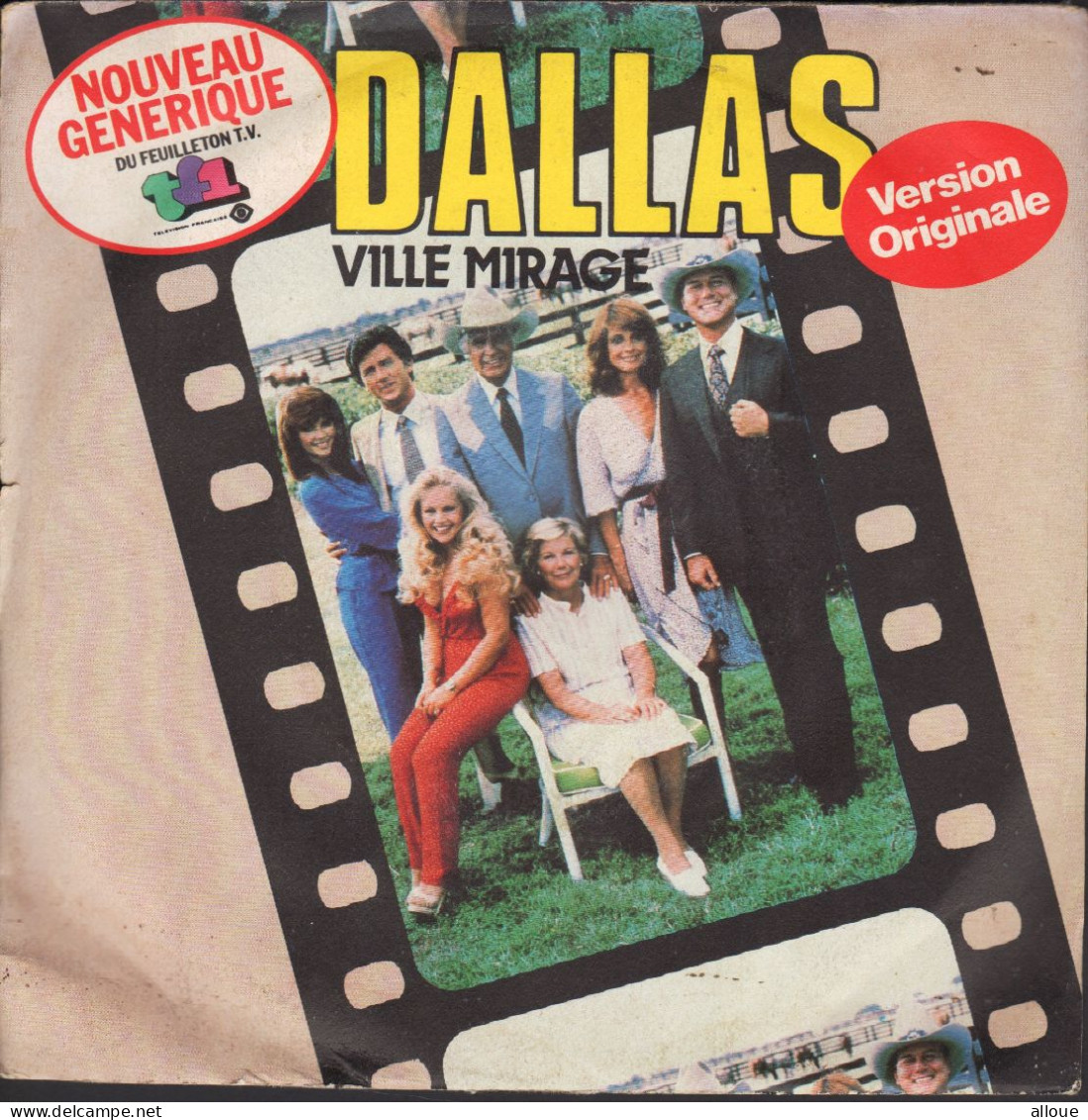 DALLAS  - FR SP - DALLAS VILLE MIRAGE + SUE ELLEN'S THEME - Filmmuziek