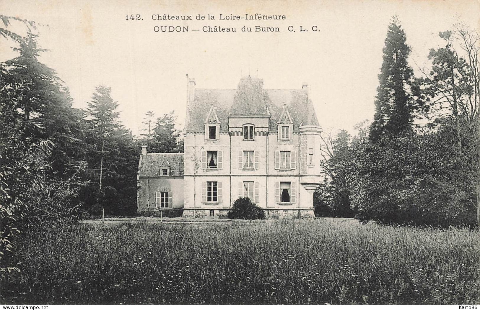 Oudon * Le Château Du Buron * Châteaux De La Loire Inférieure N°142 - Oudon