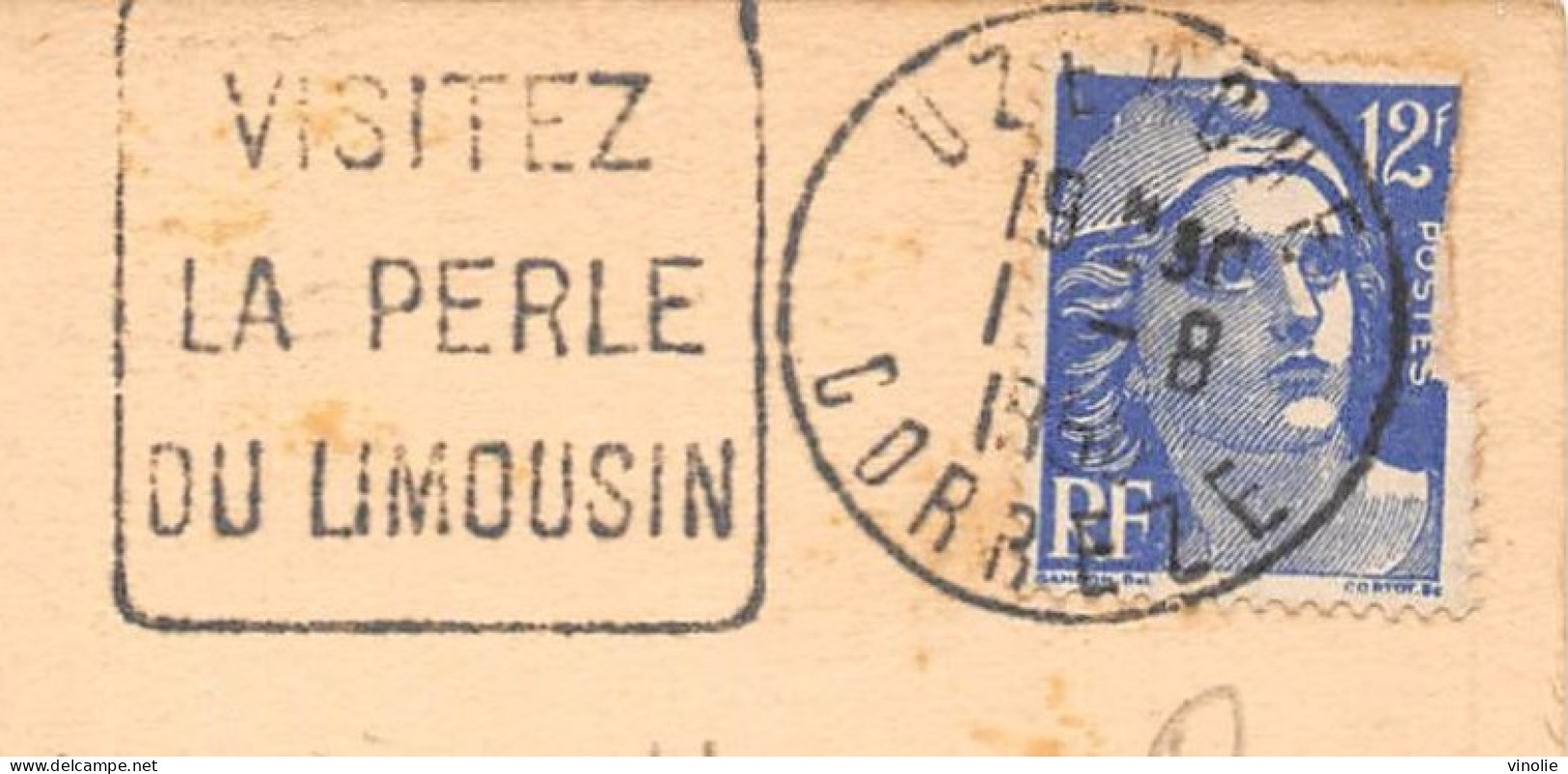 24-4036 : OBLITERATION. DAGUIN. UZERCHE. LA PERLE DU LIMOUSIN - Mechanical Postmarks (Other)