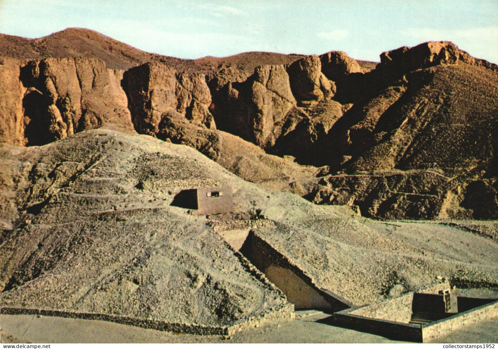 LUXOR, TOMB OF TUTANKHAMUN, ARCHITECTURE, EGYPT, POSTCARD - Louxor