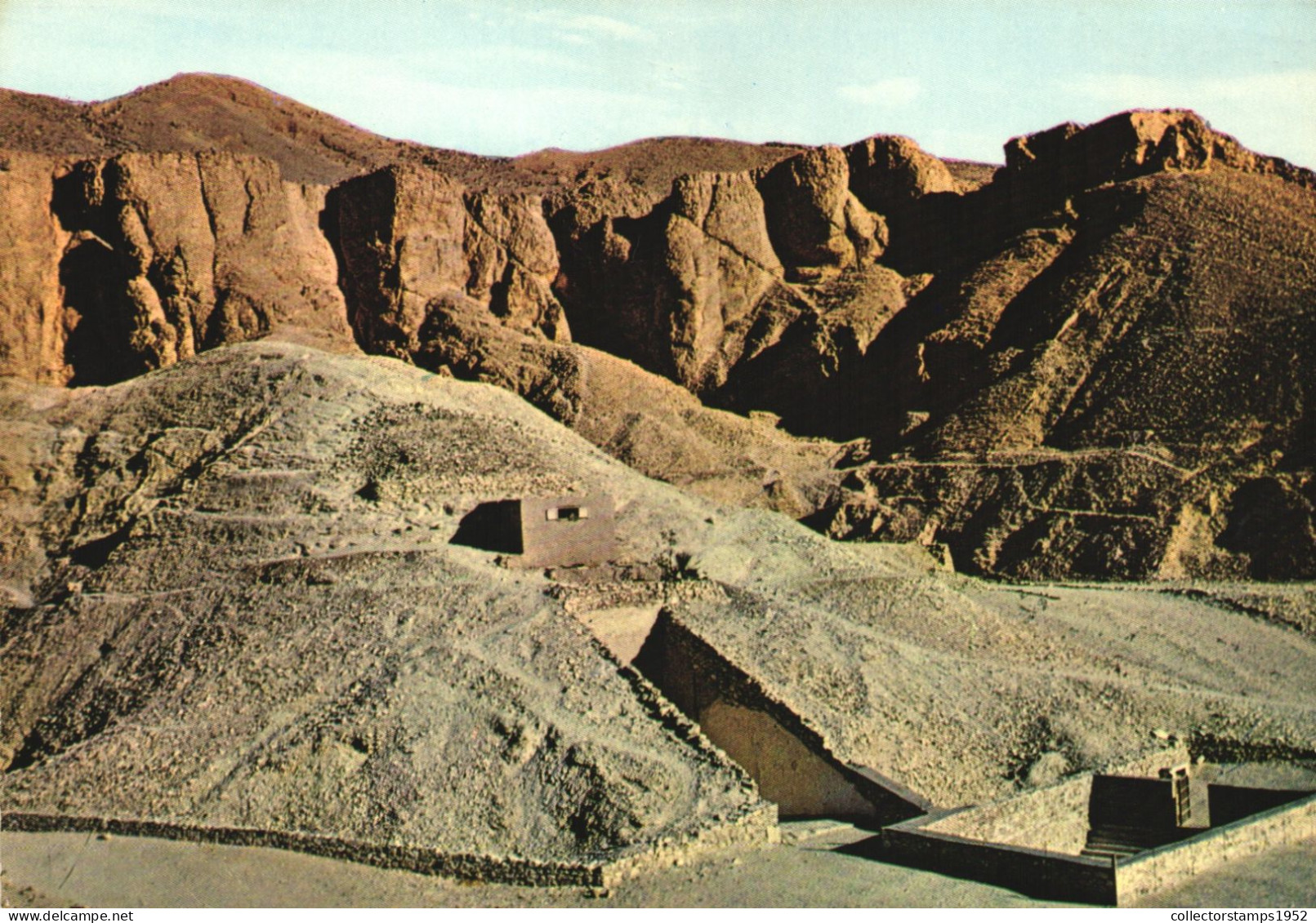 LUXOR, TOMB OF TUTANKHAMUN, ARCHITECTURE, EGYPT, POSTCARD - Luxor