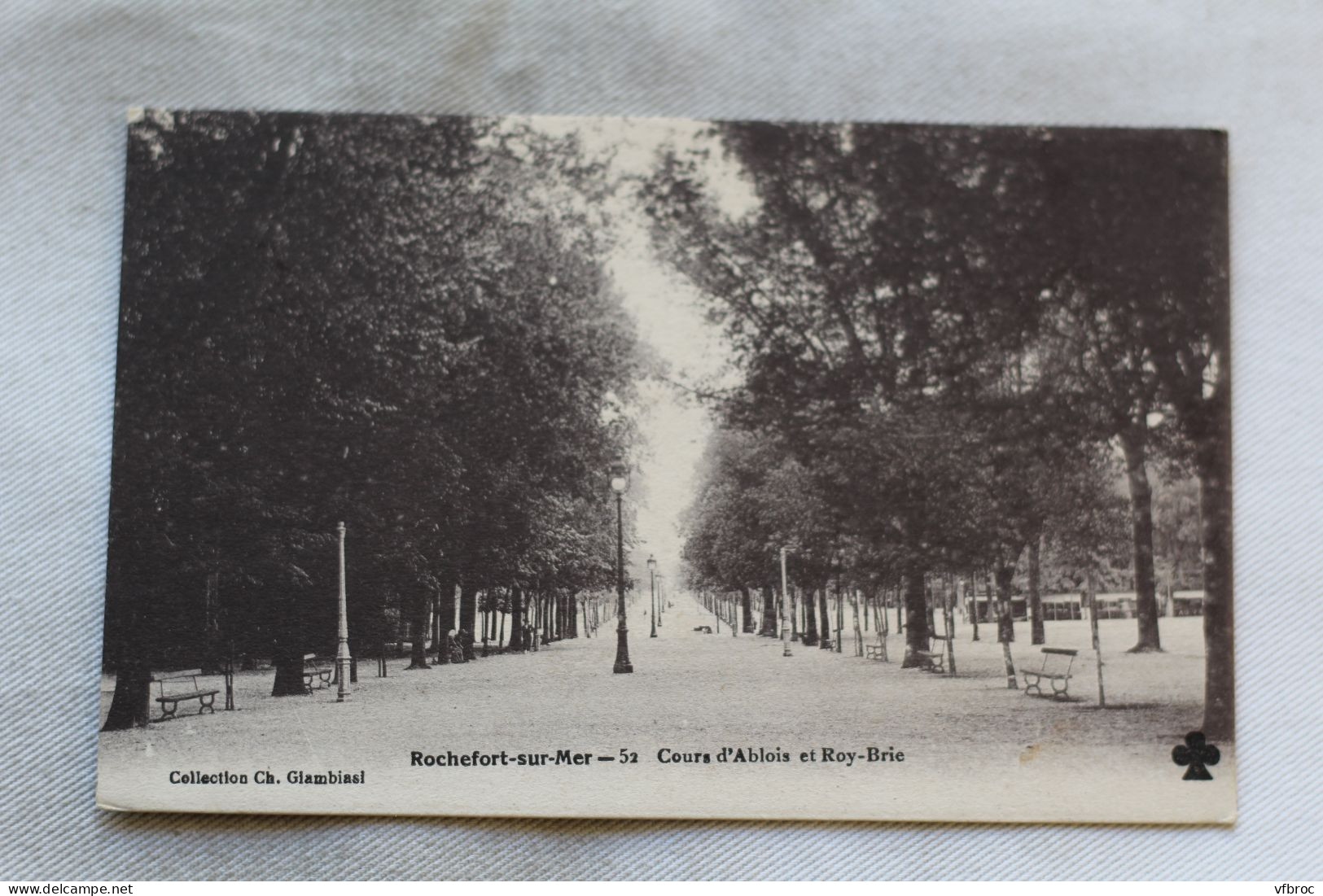 M958, Cpa 1918, Rochefort Sur Mer, Cours D'Ablois Et Roy Brie, Charente Maritime 17 - Rochefort