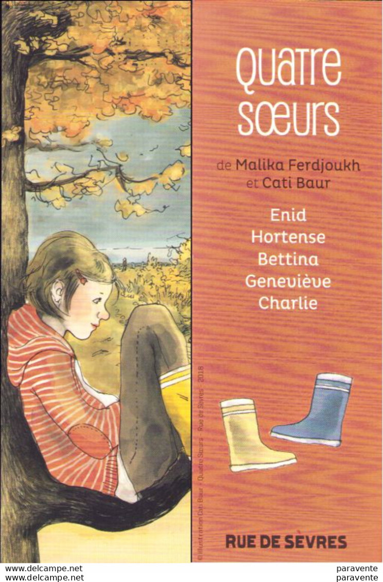 BAUR : Marque Page QUETRE SOEUR Par RUE DE SEVRE - Marque-pages