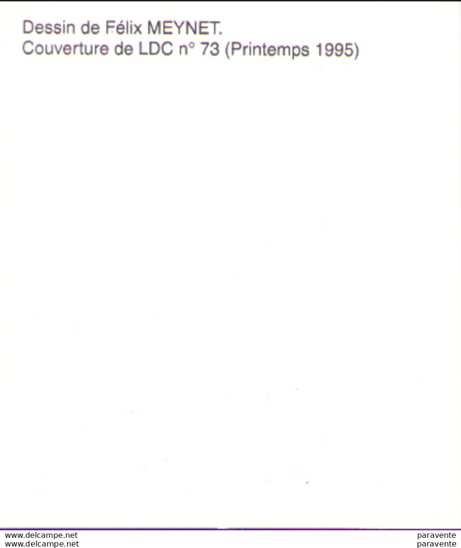 MEYNET : Cartelette Srigraphiée Pour LDC 1995 - Postkaarten