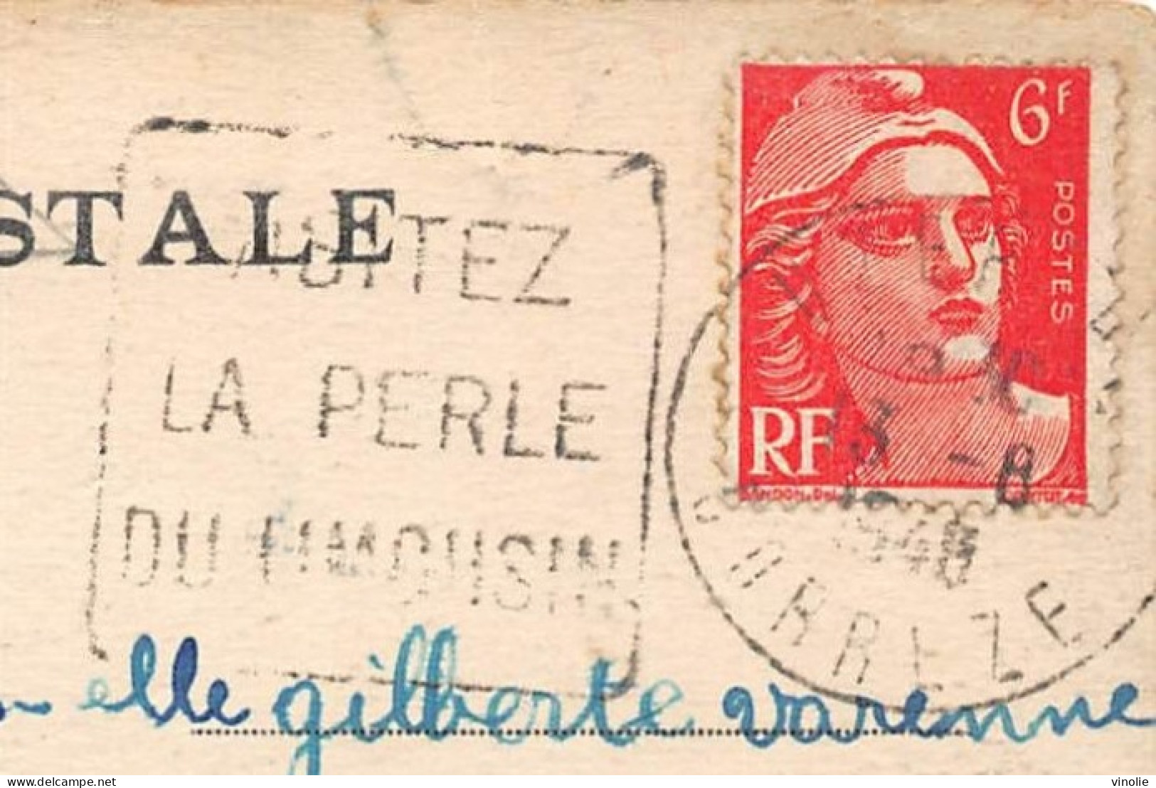 24-4037 : OBLITERATION. DAGUIN. UZERCHE. LA PERLE DU LIMOUSIN - Mechanical Postmarks (Other)