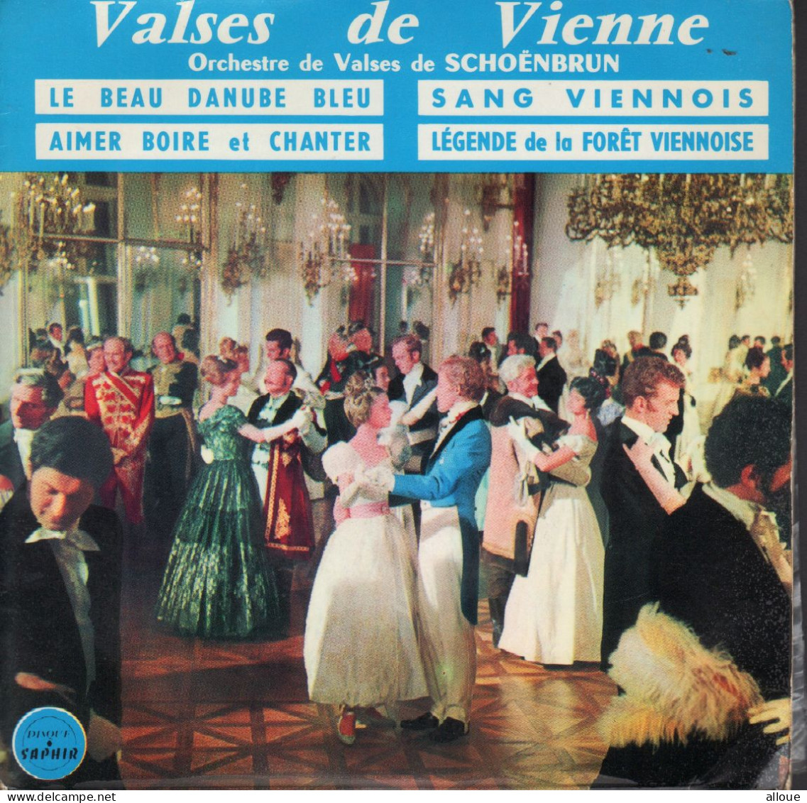 SCHOENBRUN - VALSES DE VIENNE - FR EP -  LE BEAU DANUBE BLEU + 3 - Musiques Du Monde