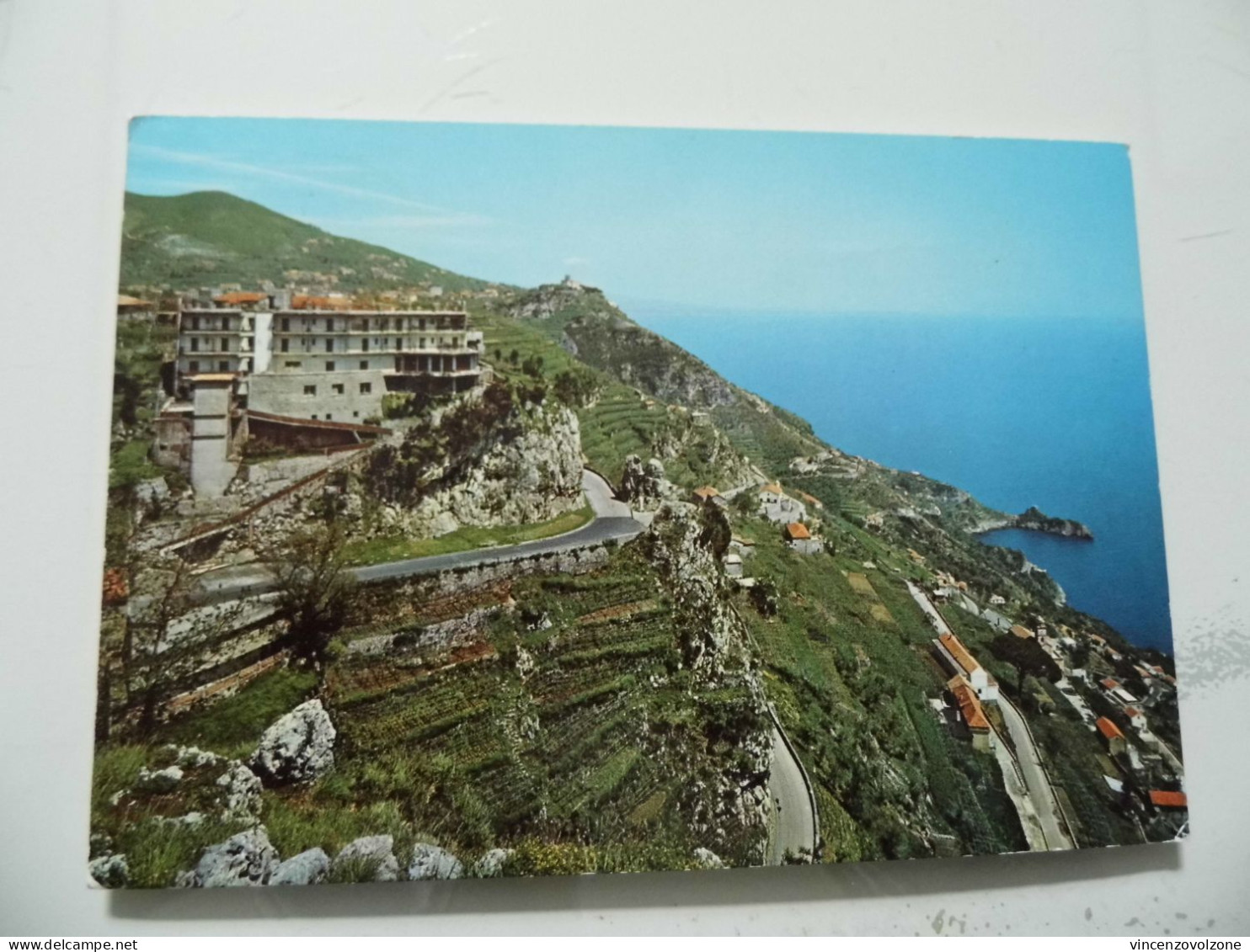 Cartolina Viaggiata "AGEROLA Bomerano Albergo Le Rocce" 1975 - Napoli (Naples)