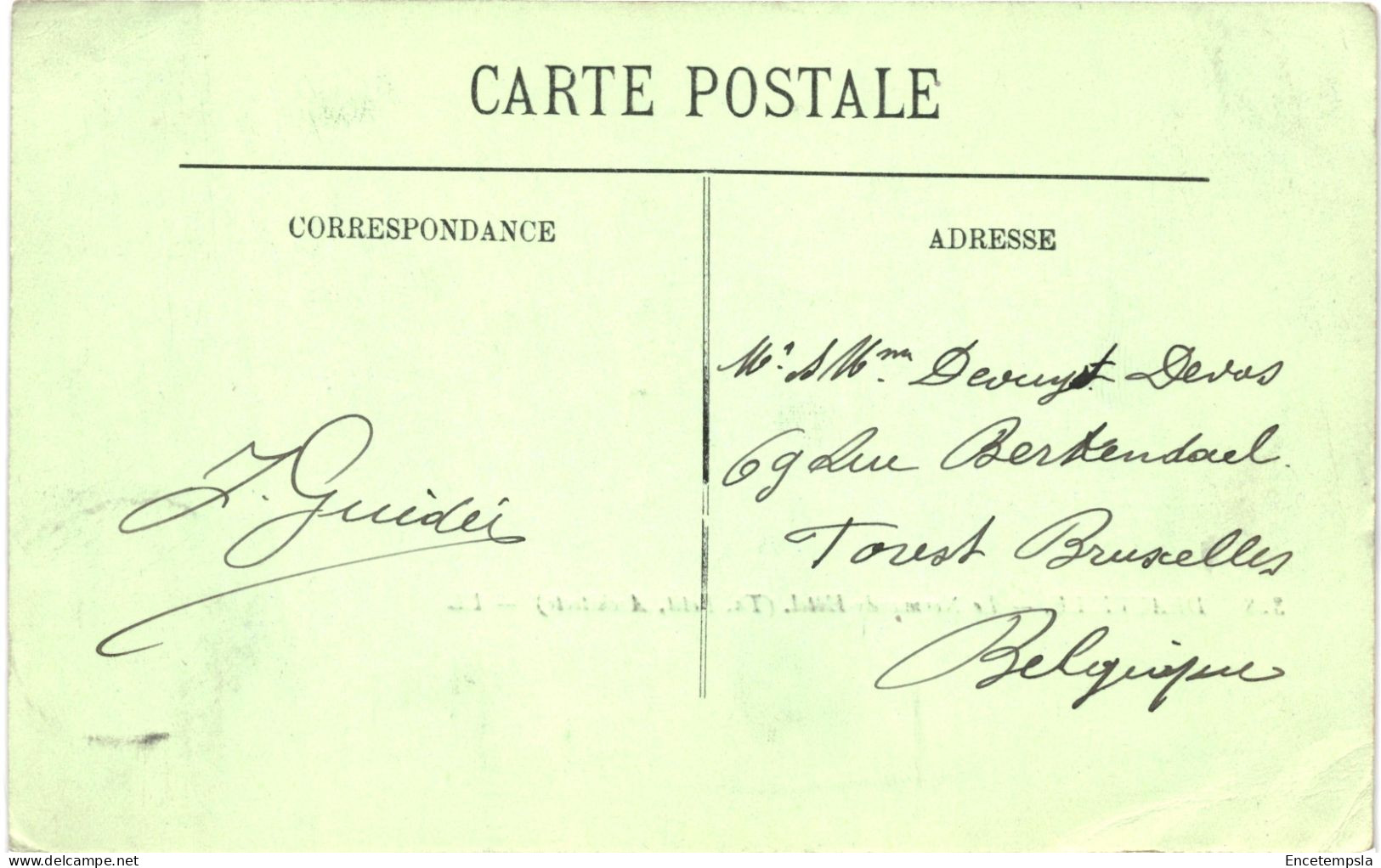 CPA Carte Postale  France Deauville Le Normandy Hôtel 1913 VM79104 - Deauville