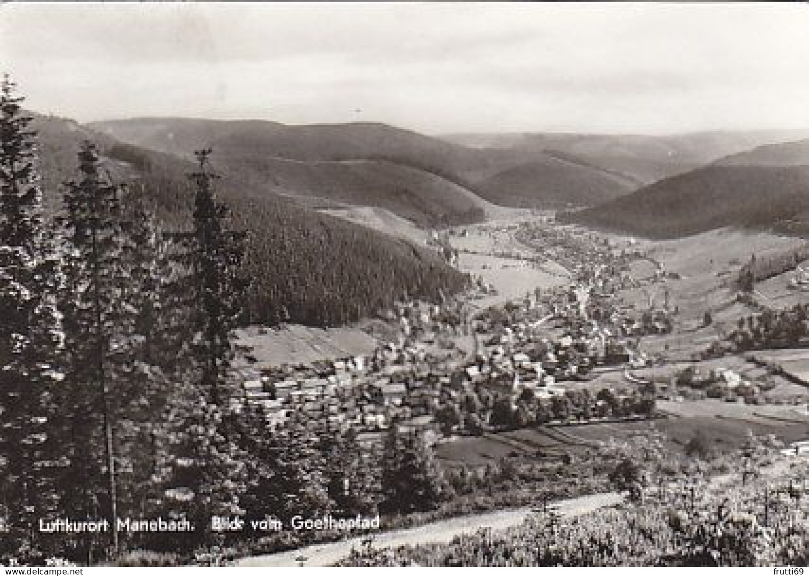 AK 210651 GERMANY - Manebach - Blick Vom Goethepfad - Altri & Non Classificati