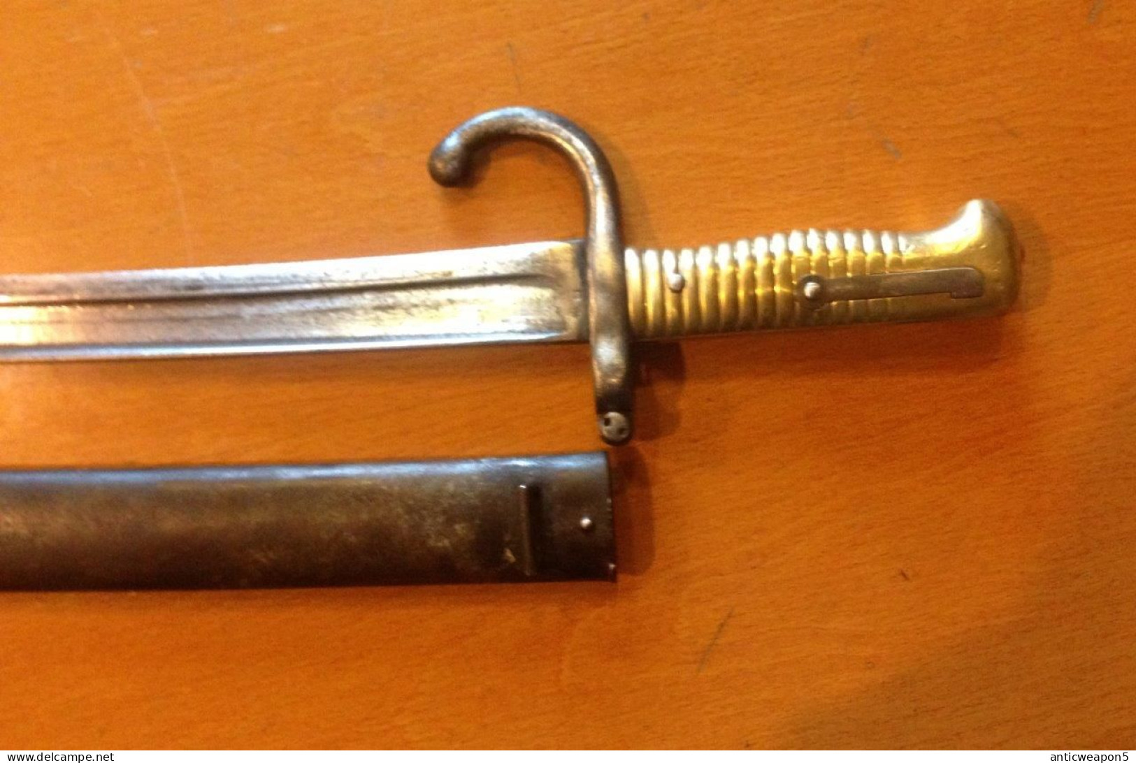 Baïonnette De Fusil Chasspot. France. M1866 (693) - Knives/Swords