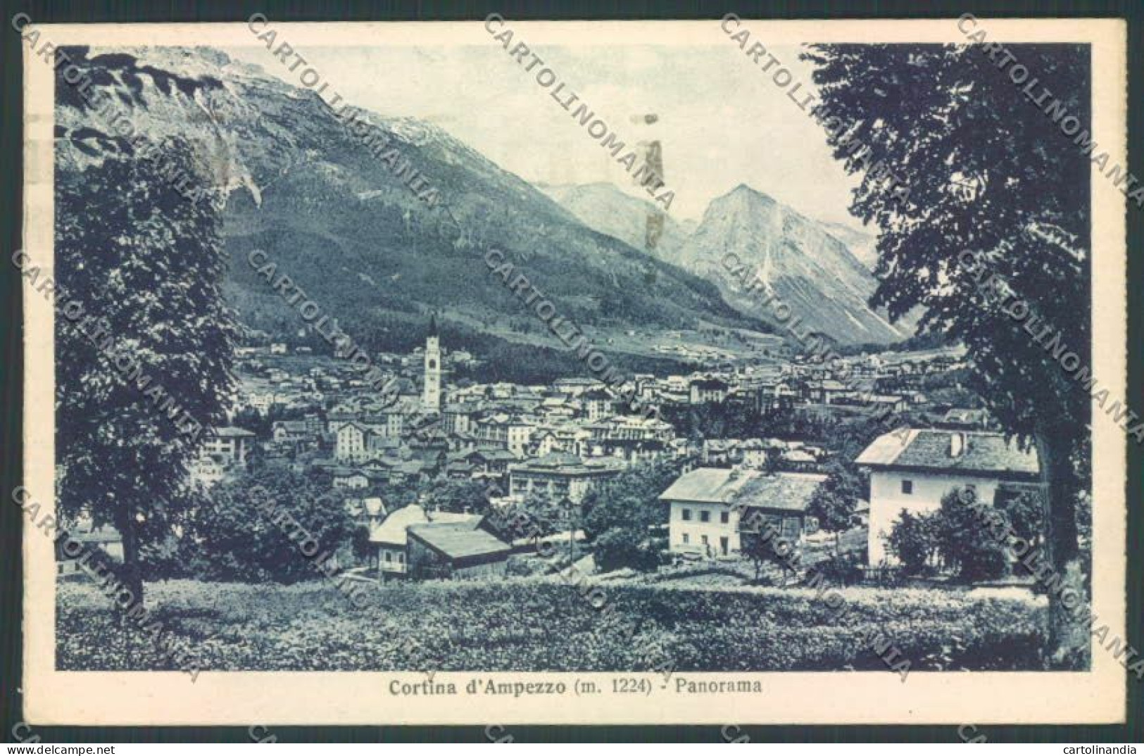 Belluno Cortina D'Ampezzo Cartolina LQ9163 - Belluno