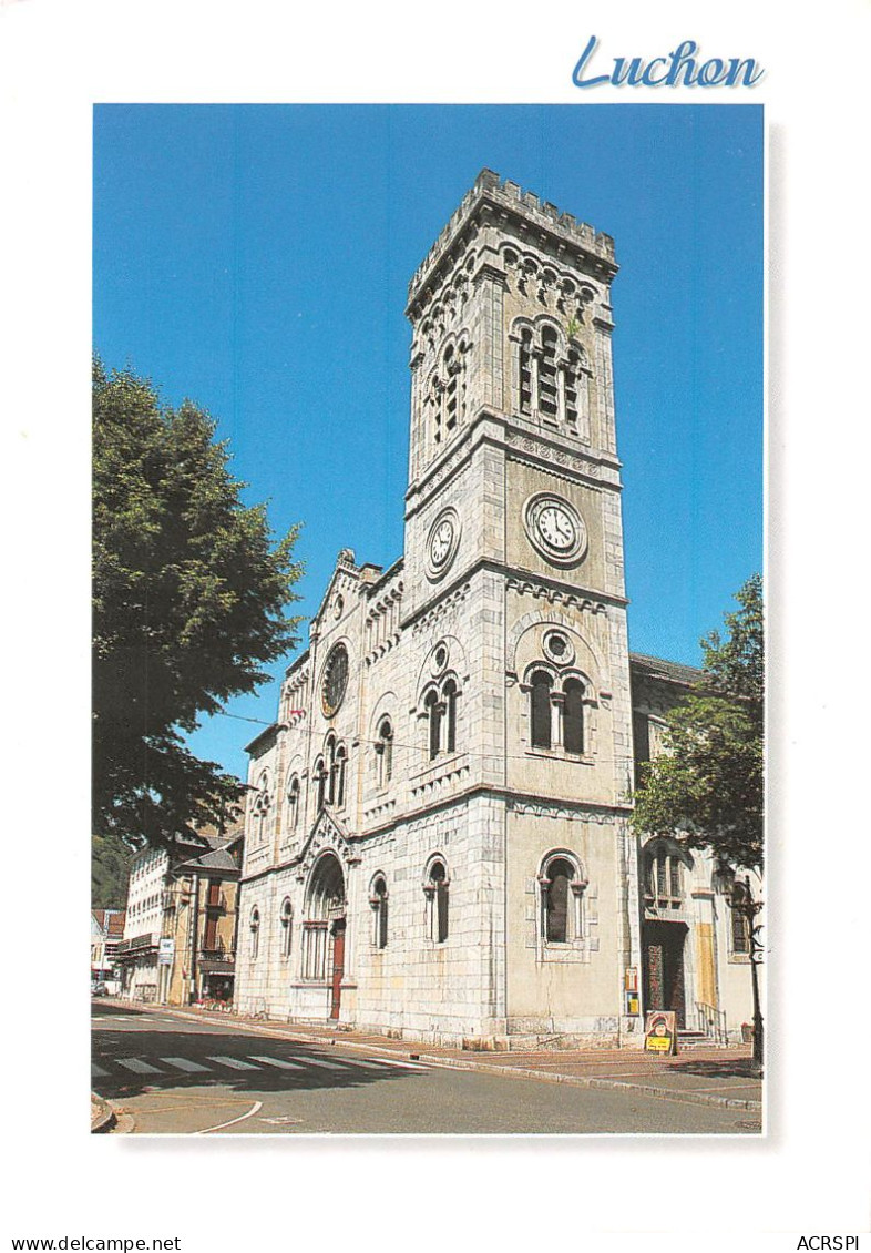 31 Bagnères-de-Luchon L'église  (Scan R/V) N°   39  \QQ1110Bis - Luchon