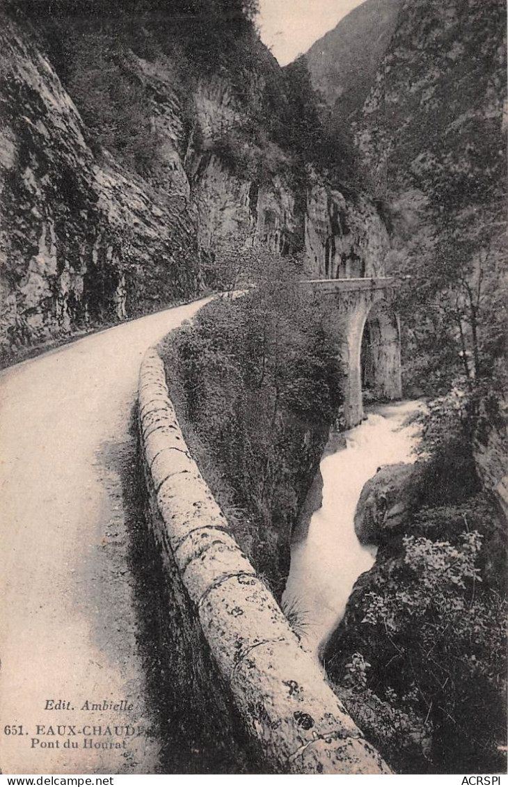 64 Les Eaux Chaudes à Laruns  Gorges Du Hourat Le Pont  (Scan R/V) N°   30  \QQ1110Bis - Laruns