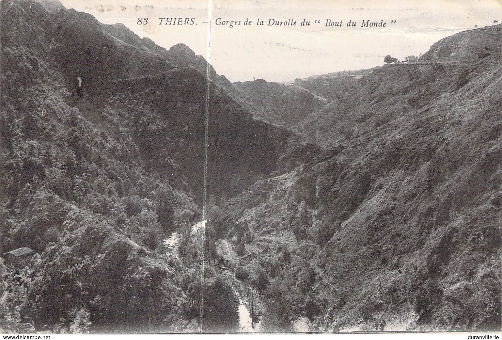 63 - THIERS. - Gorges De La Durolle Du "Bout Du Monde". - Thiers