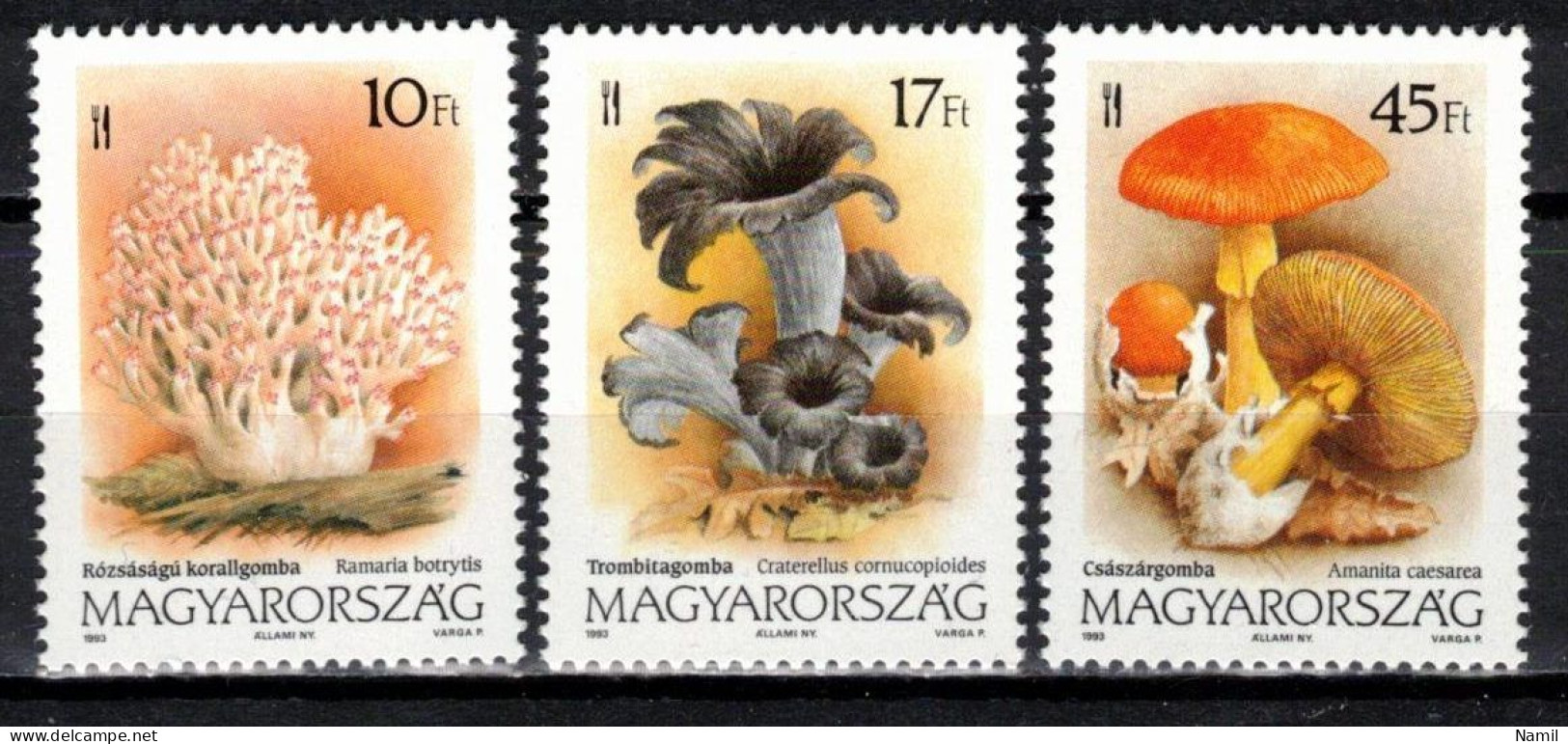 ** Hongrie 1993 Mi 4247-9 (Yv 3416-8), (MNH)** - Unused Stamps