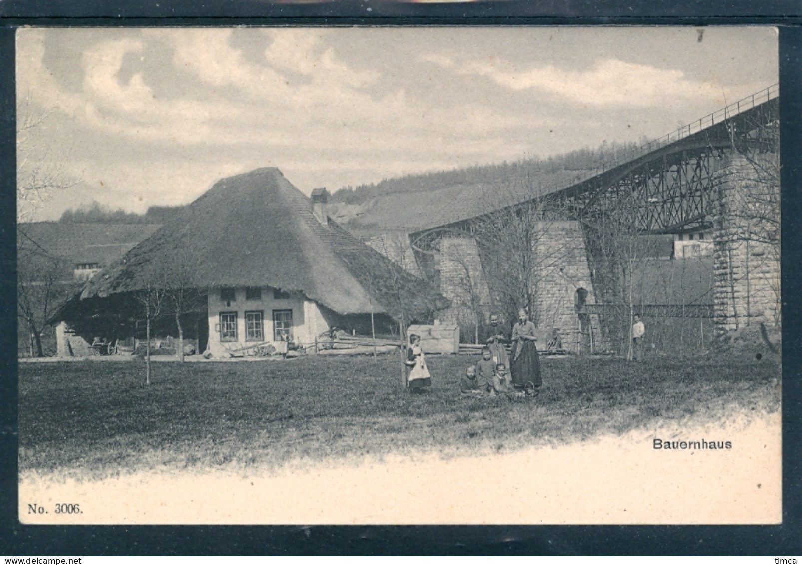 11270 - Aargauer Bauernhaus - Maison Typique Argovienne Avec Famille  En Pose - Autres & Non Classés