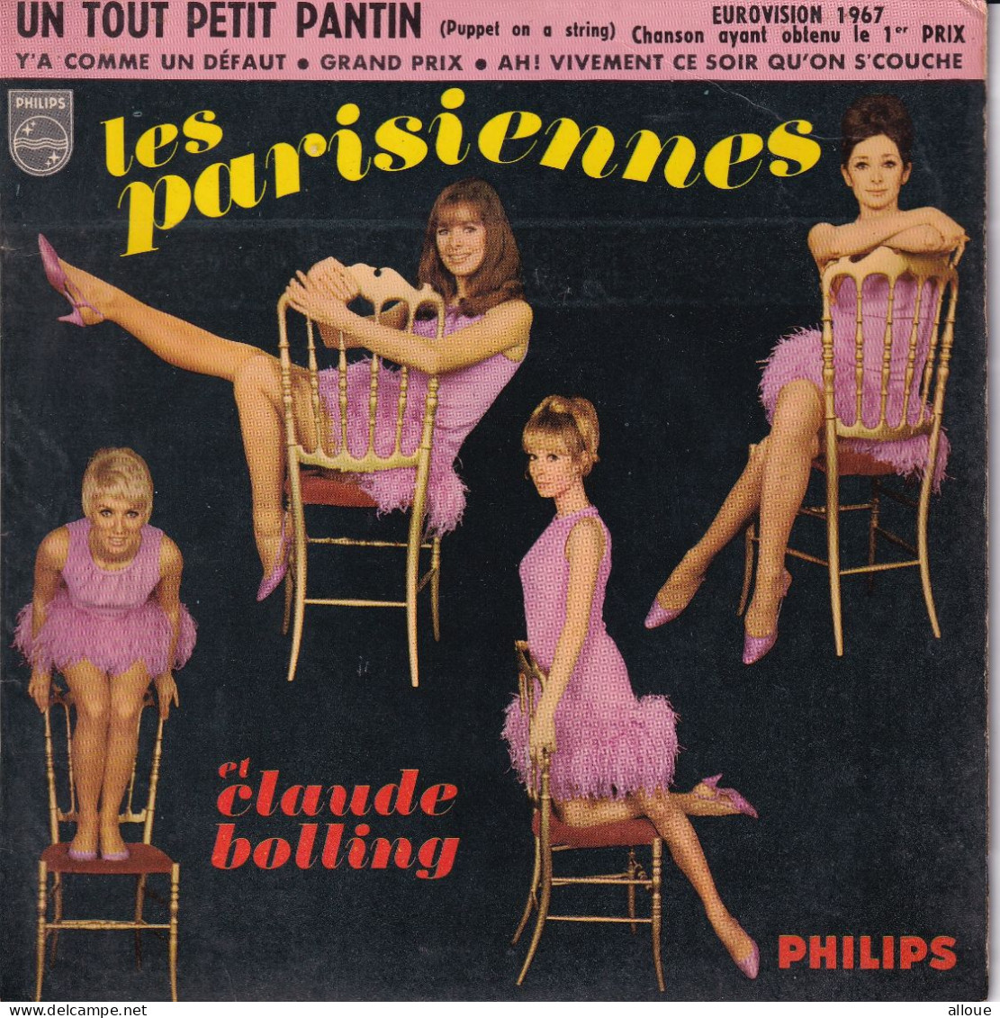 LES PARISIENNES - FR EP - UN TOUT PETIT PANTIN (PUPPET ON A STRING) + 3 - Autres - Musique Française