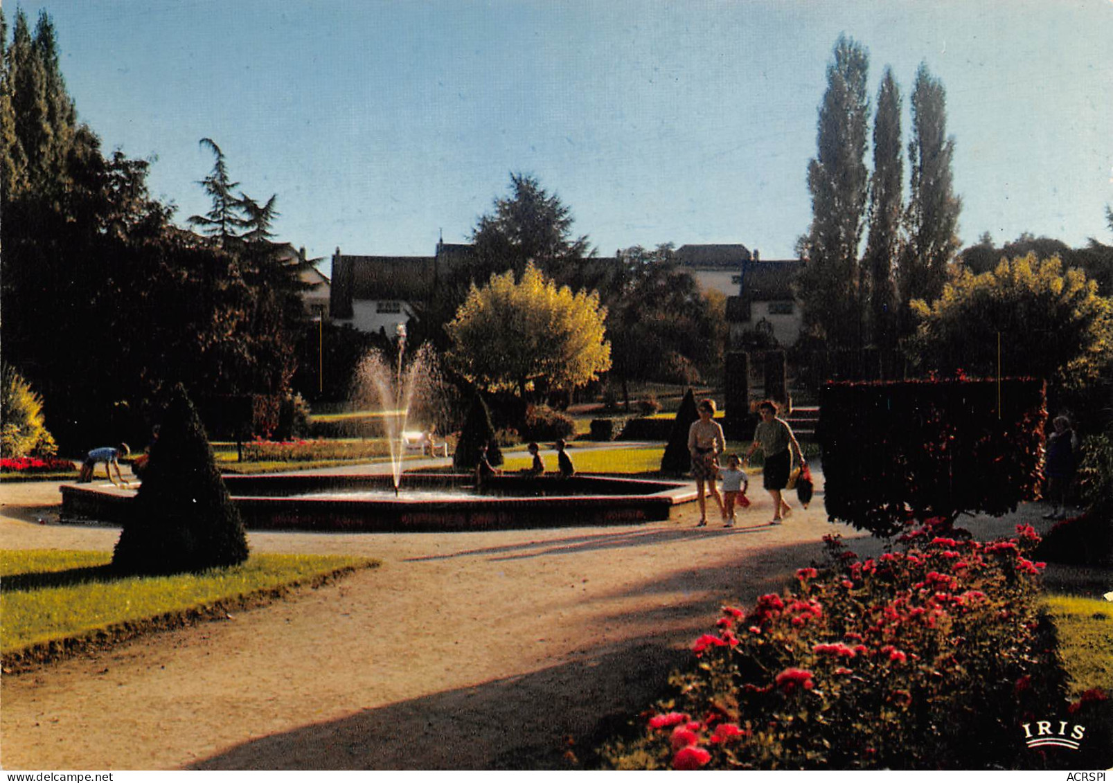 MONTLUCON Fontaine Du Jardin Des Marais  34 (scan Recto Verso)PFRCR00084P - Montlucon