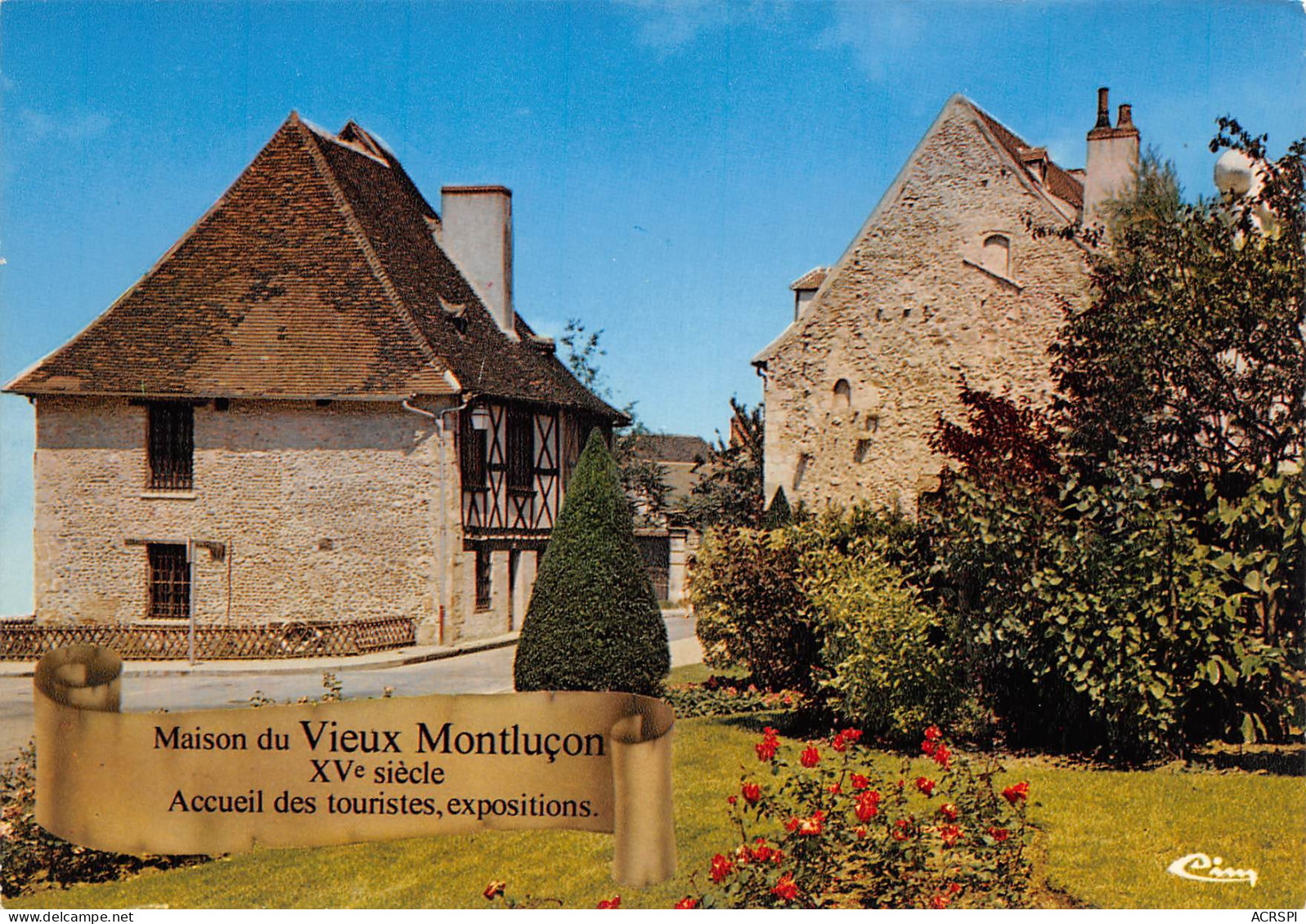 MONTLUCON Maison D'acceuil Des Touristes  7 (scan Recto Verso)PFRCR00084P - Montlucon