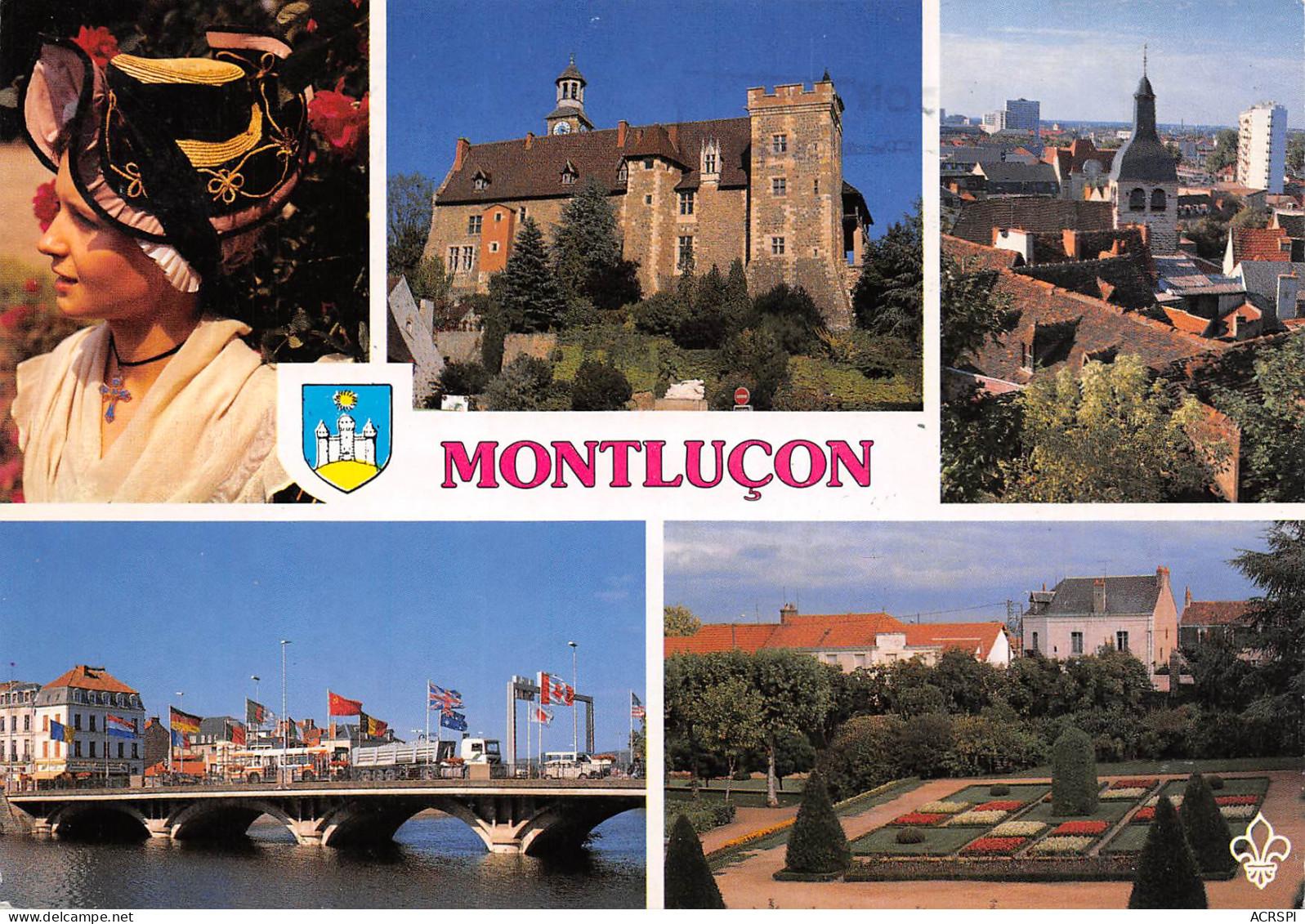 MONTLUCON Multivue  17 (scan Recto Verso)PFRCR00084P - Montlucon