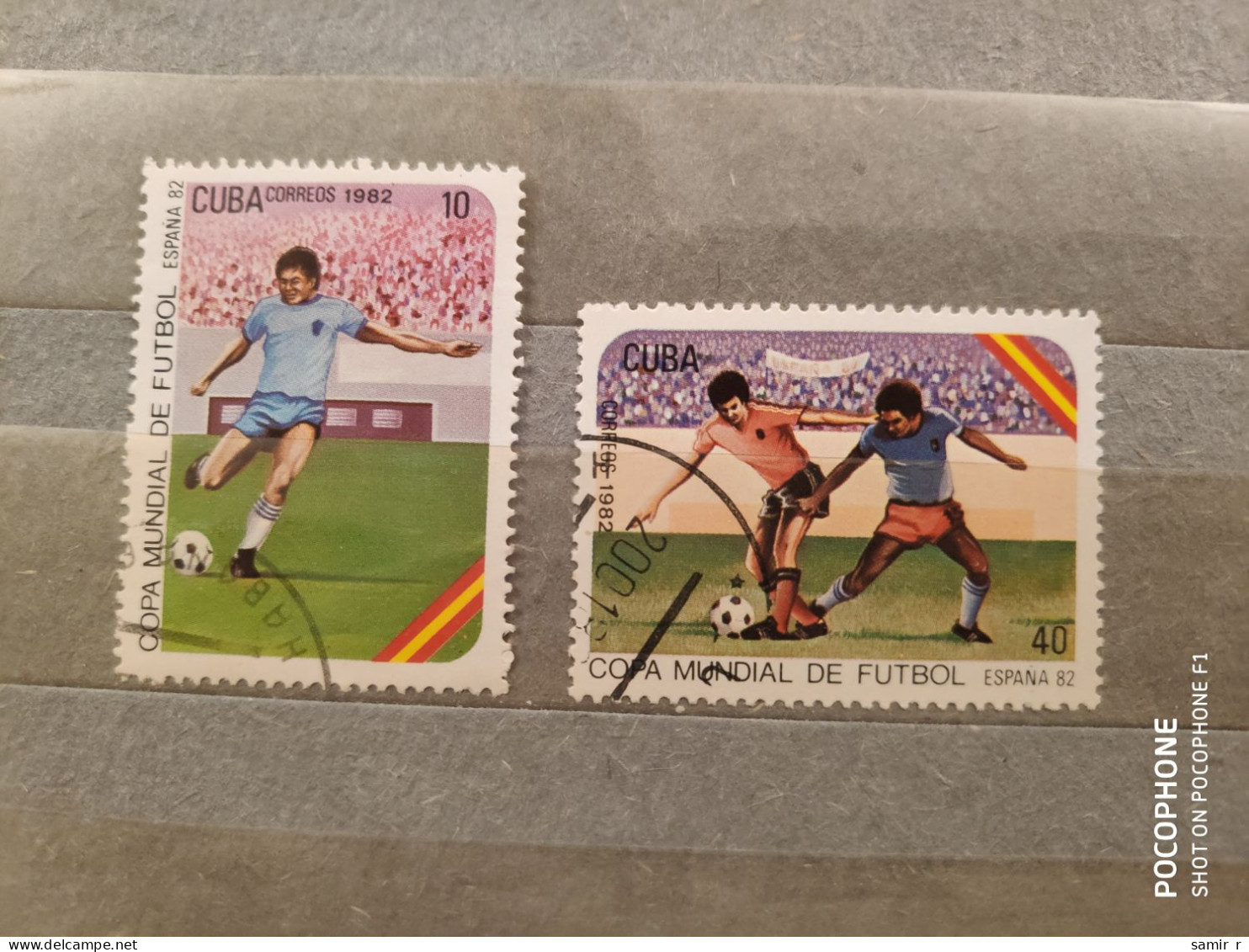 1982	Cuba	Football (F87) - Used Stamps