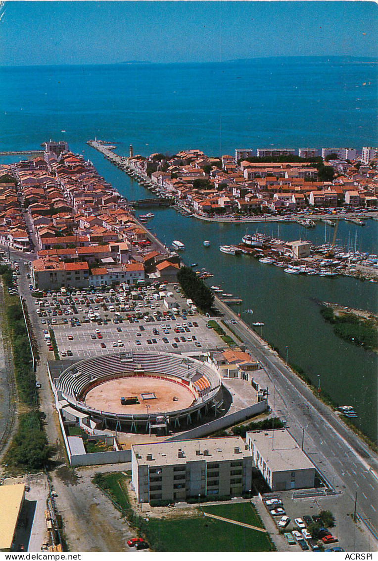 LE GRAU DU ROI  Vue Aerienne   1   (scan Recto-verso)PFRCR00080 P - Le Grau-du-Roi