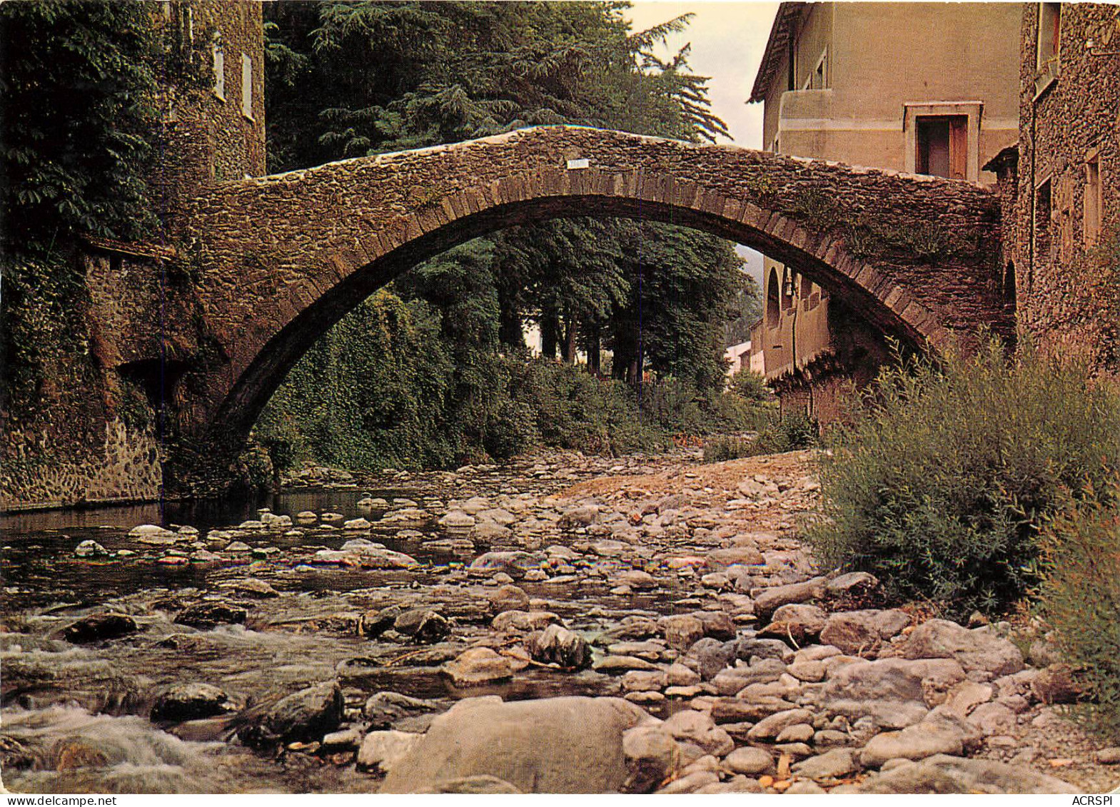 VALLERAUGUE Le Pont De La Confrerie  27  (scan Recto-verso)PFRCR00080 P - Valleraugue