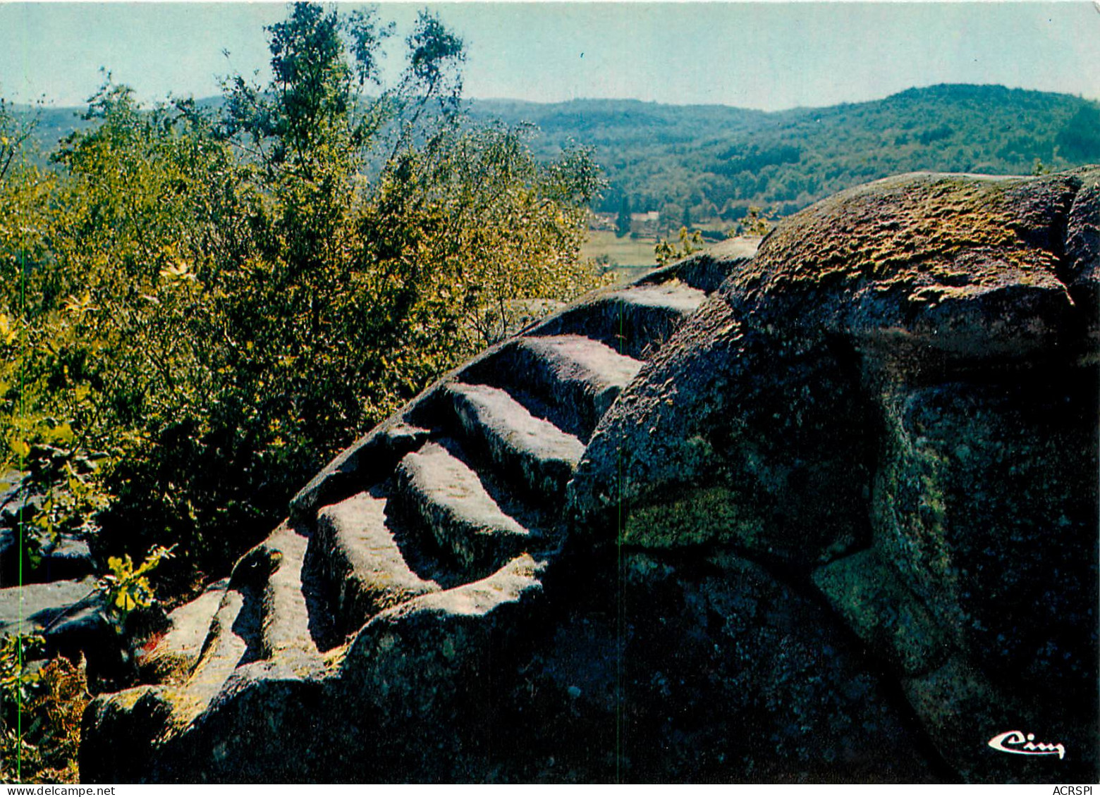 PONTARION Colline Martineiche  Pierre Aux 9 Gradins  14   (scan Recto-verso)PFRCR00079P - Pontarion