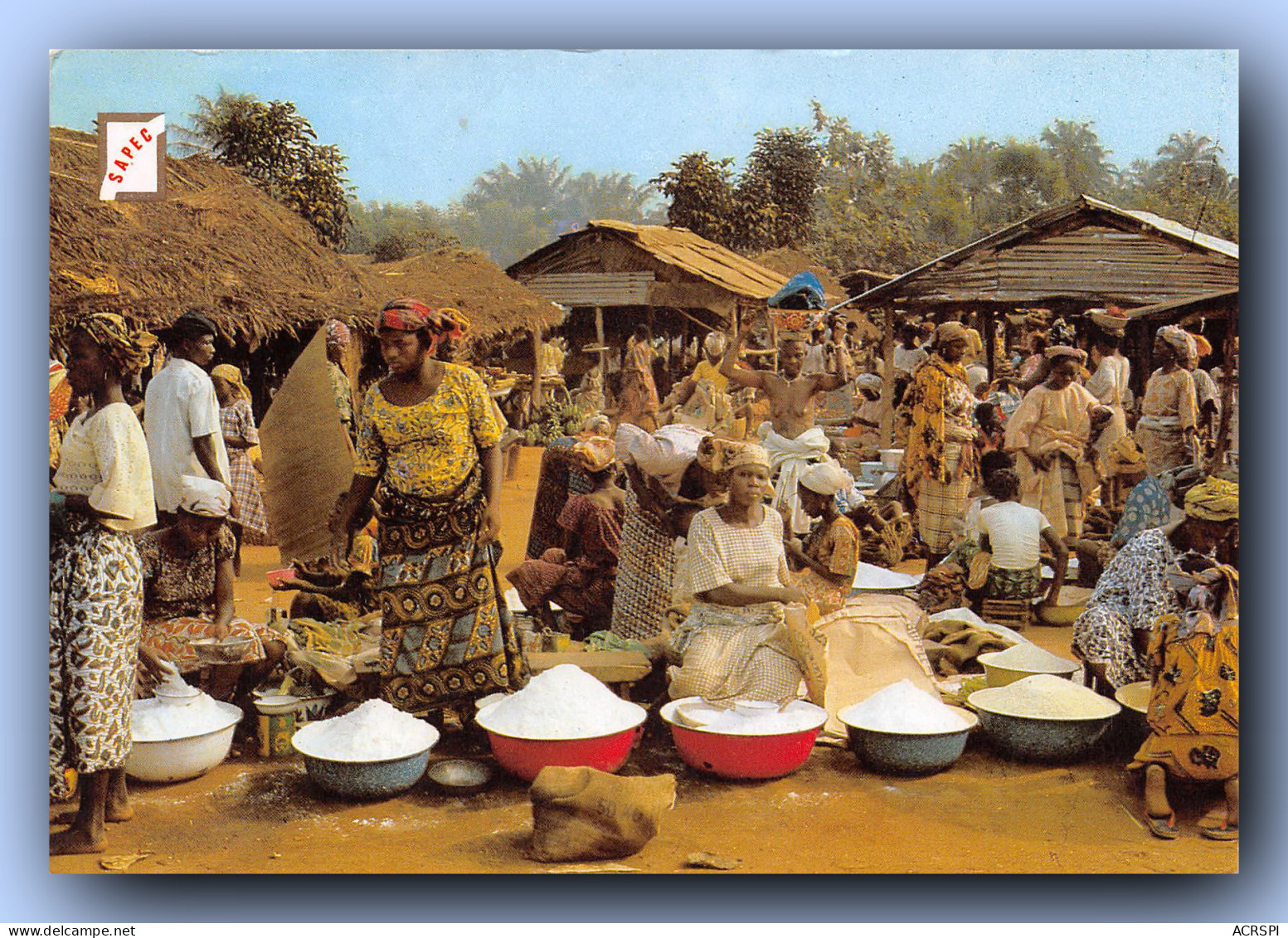 BENIN Marche WANDO De Porto Novo  11  (scan Recto-verso) PFRCR00076 P - Benín