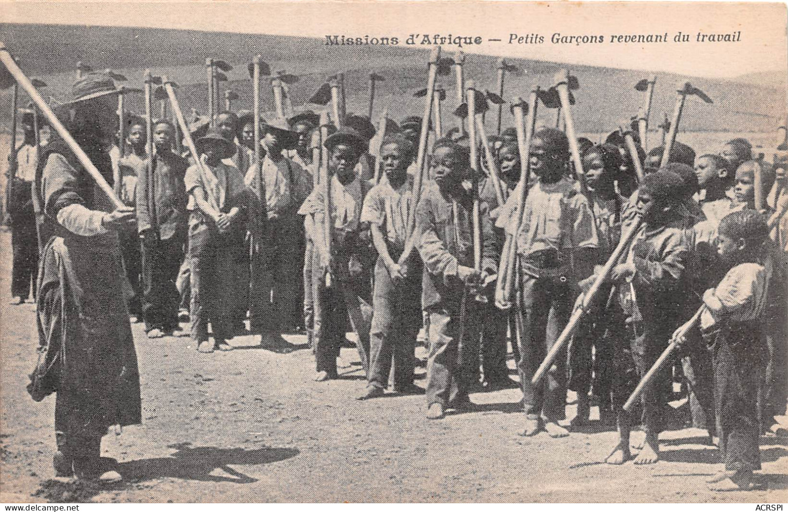 MALI  Enfants De Retour Du Travail   Coll FORTIER Tombouctou (scan Recto-verso) PFRCR00075 P - Malí