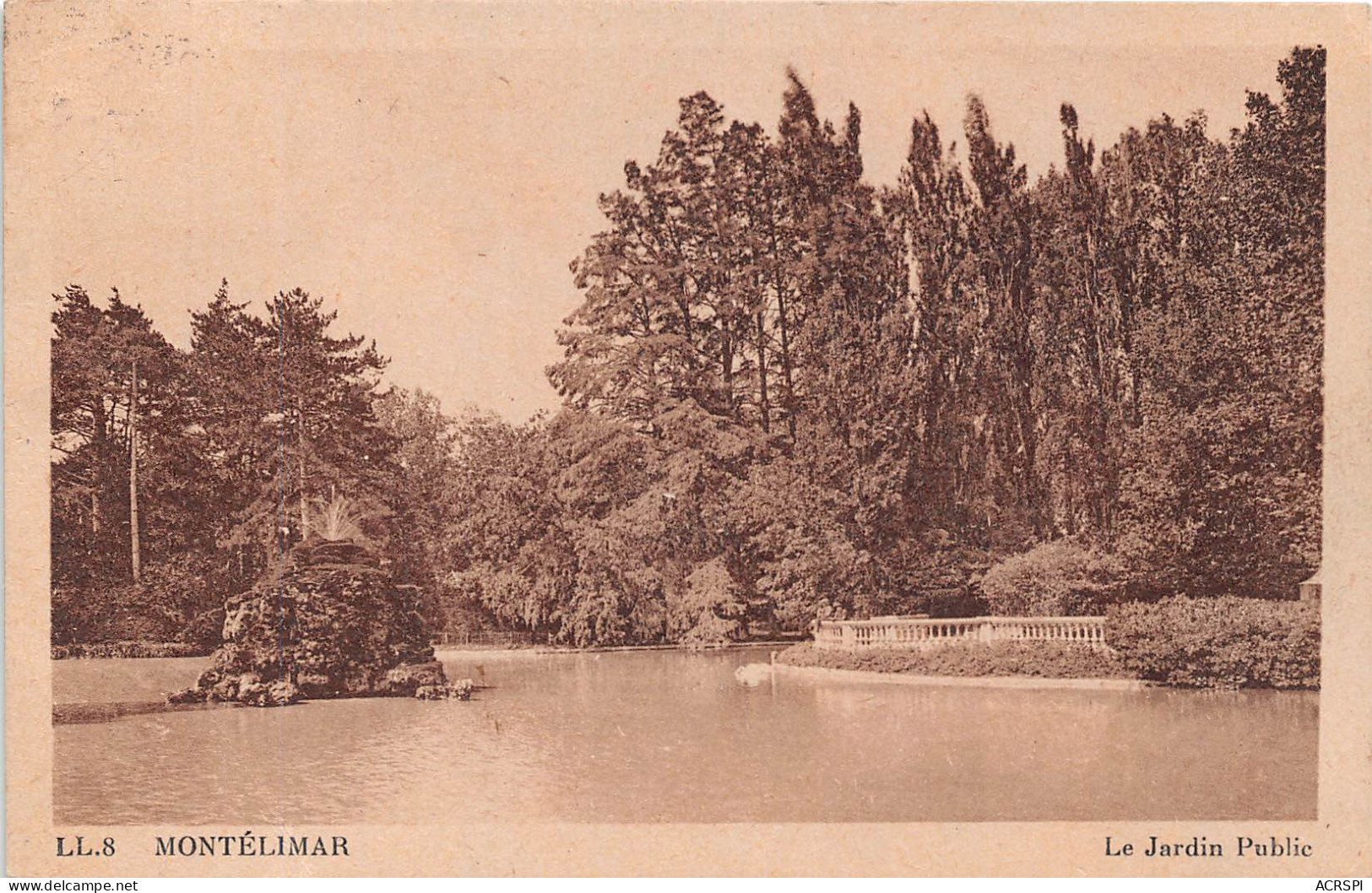 Montelimar Le Jardin Public (scan Recto-verso) PFRCR00072 P - Montelimar