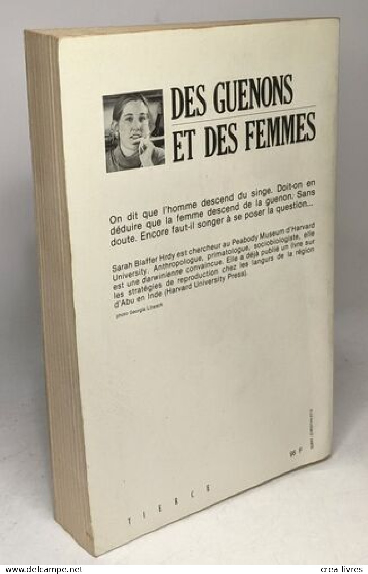 Des Guenons Et Des Femmes - Essai De Sociologie - Psychologie/Philosophie