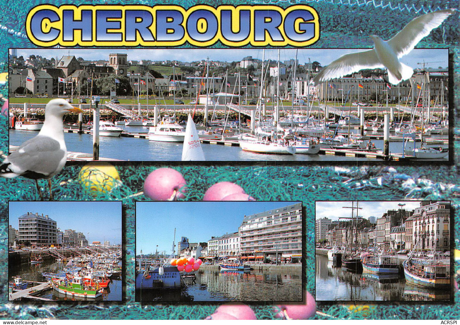 CHERBOURG Multivue (scan Recto-verso) PFRCR00068 P - Cherbourg