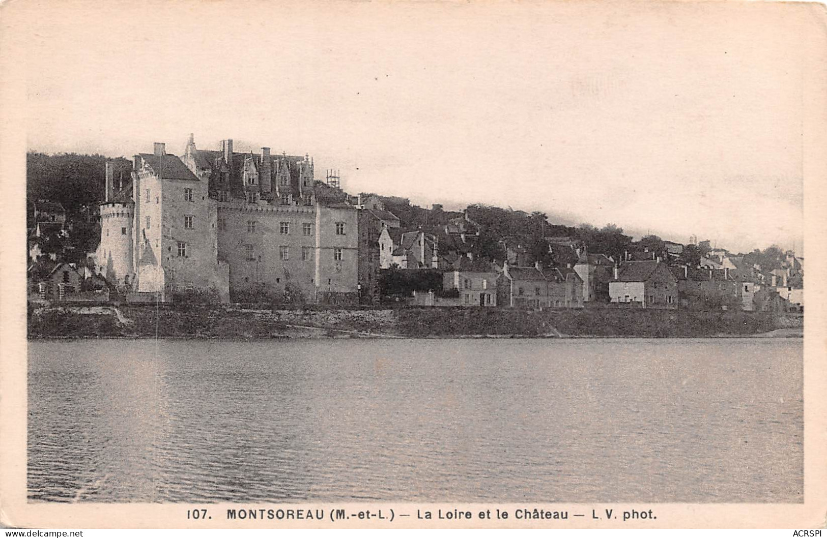 49 - MONTSOREAU (Maine Et Loire)  Environs De Saumur - Château De Montsoreau  (scan Recto-verso) PFRCR00066 P - Saumur