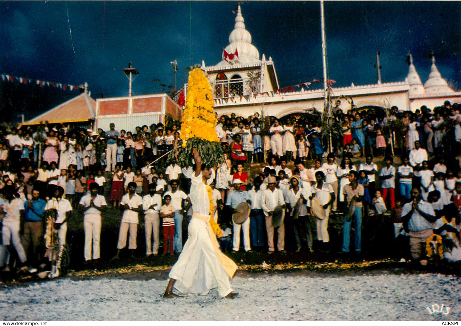 LA RÉUNION - MARCHE SUR LE FEU  Sainte Clotilde (scan Recto-verso) PFRCR00063 P - Saint Benoît