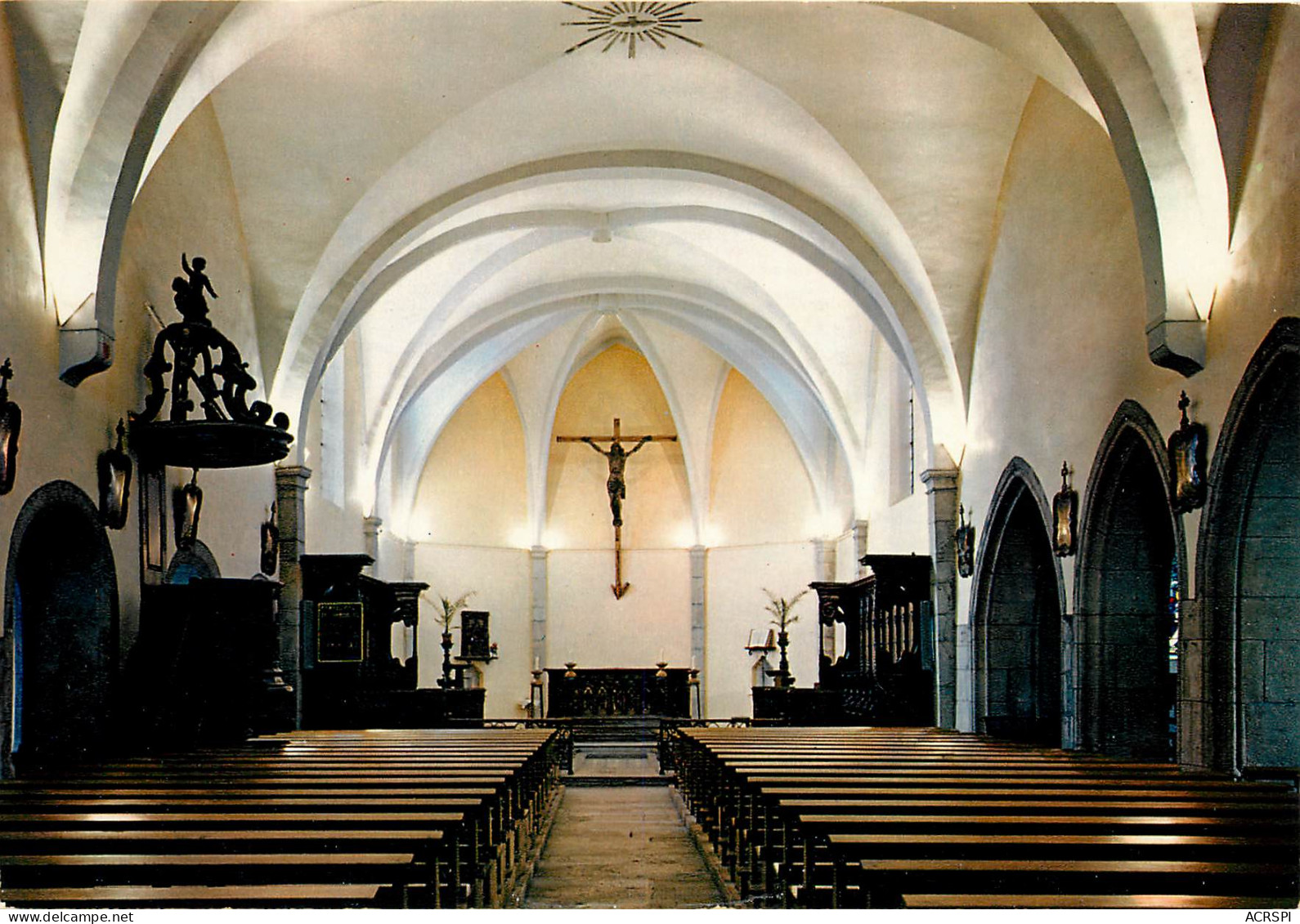 CLAIRVAUX LES LACS - Intérieur De L'Eglise  (scan Recto-verso) PFRCR00058 P - Clairvaux Les Lacs