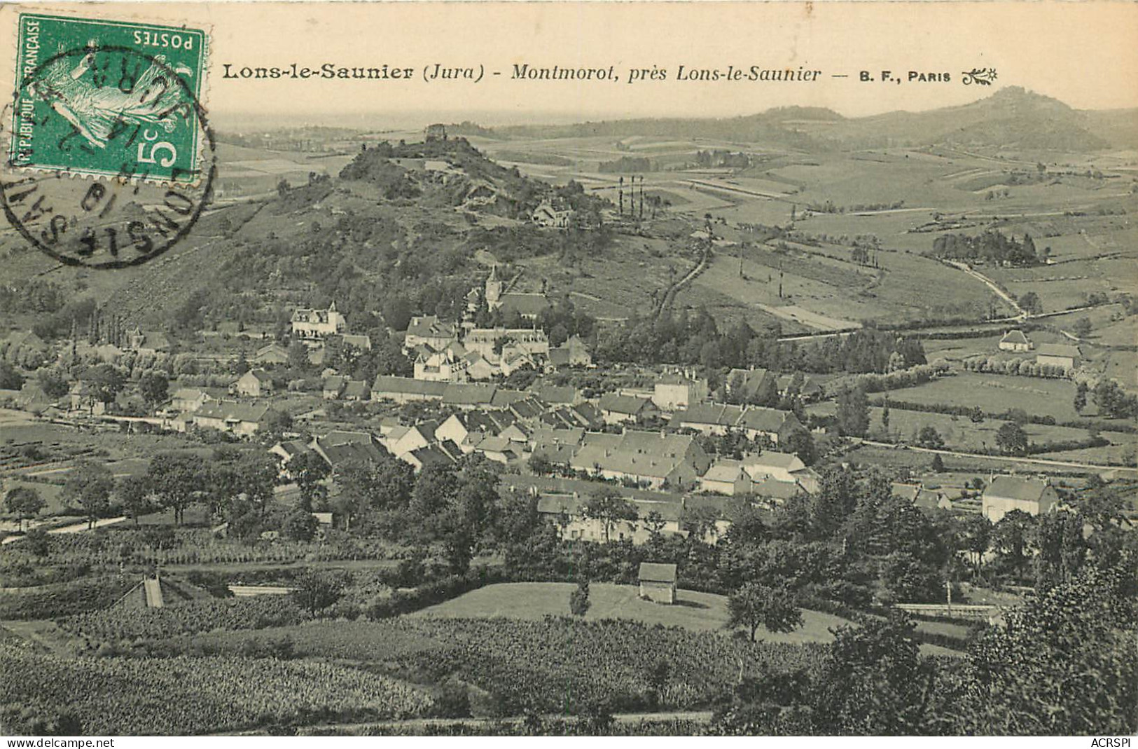 MONTMOROT Près De LONS-le-SAUNIER BF Paris Numero2  (scan Recto-verso) PFRCR00055 P - Lons Le Saunier