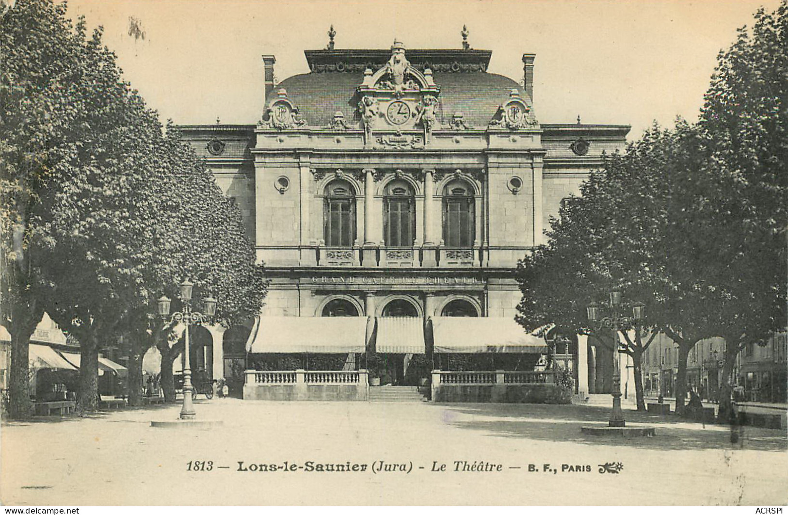 LONS-LE-SAUNIER - Le Théâtre - N° 1813  (scan Recto-verso) PFRCR00055 P - Lons Le Saunier