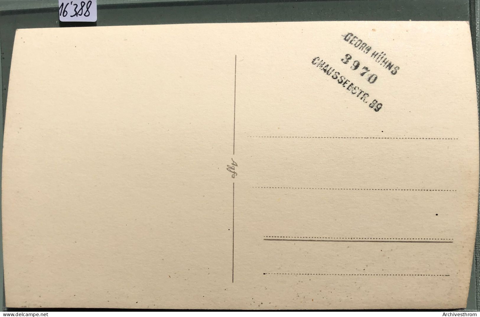 Soldat ( Motorisierter ) Im Pause Für Essen ; Ca 1920 (16'388) - Otros & Sin Clasificación