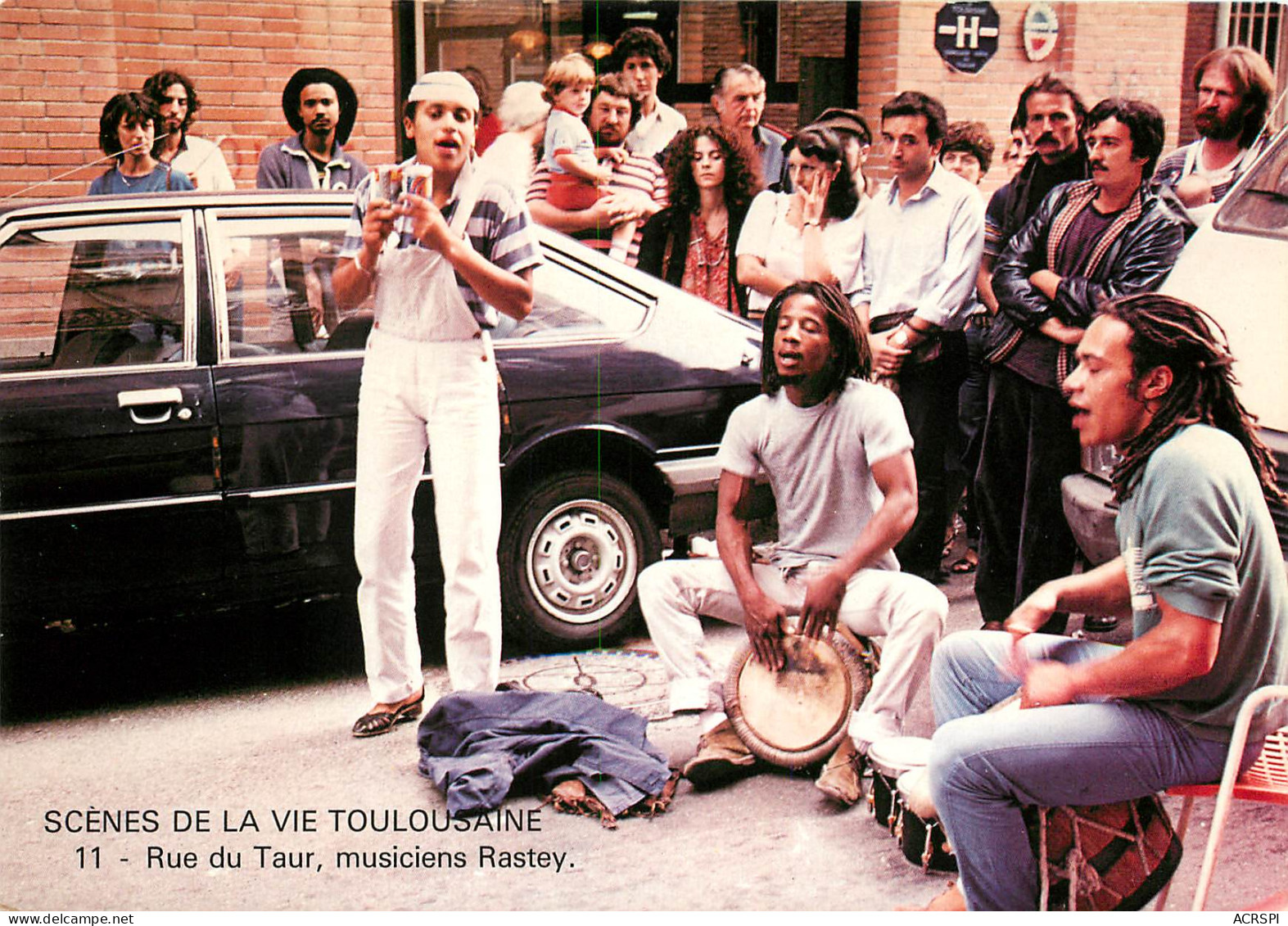 TOULOUSE SCENES DE LA VIE TOULOUSAINE Rue Du Taur Musiciens Rastey Rasta PFRCR00048 P - Toulouse