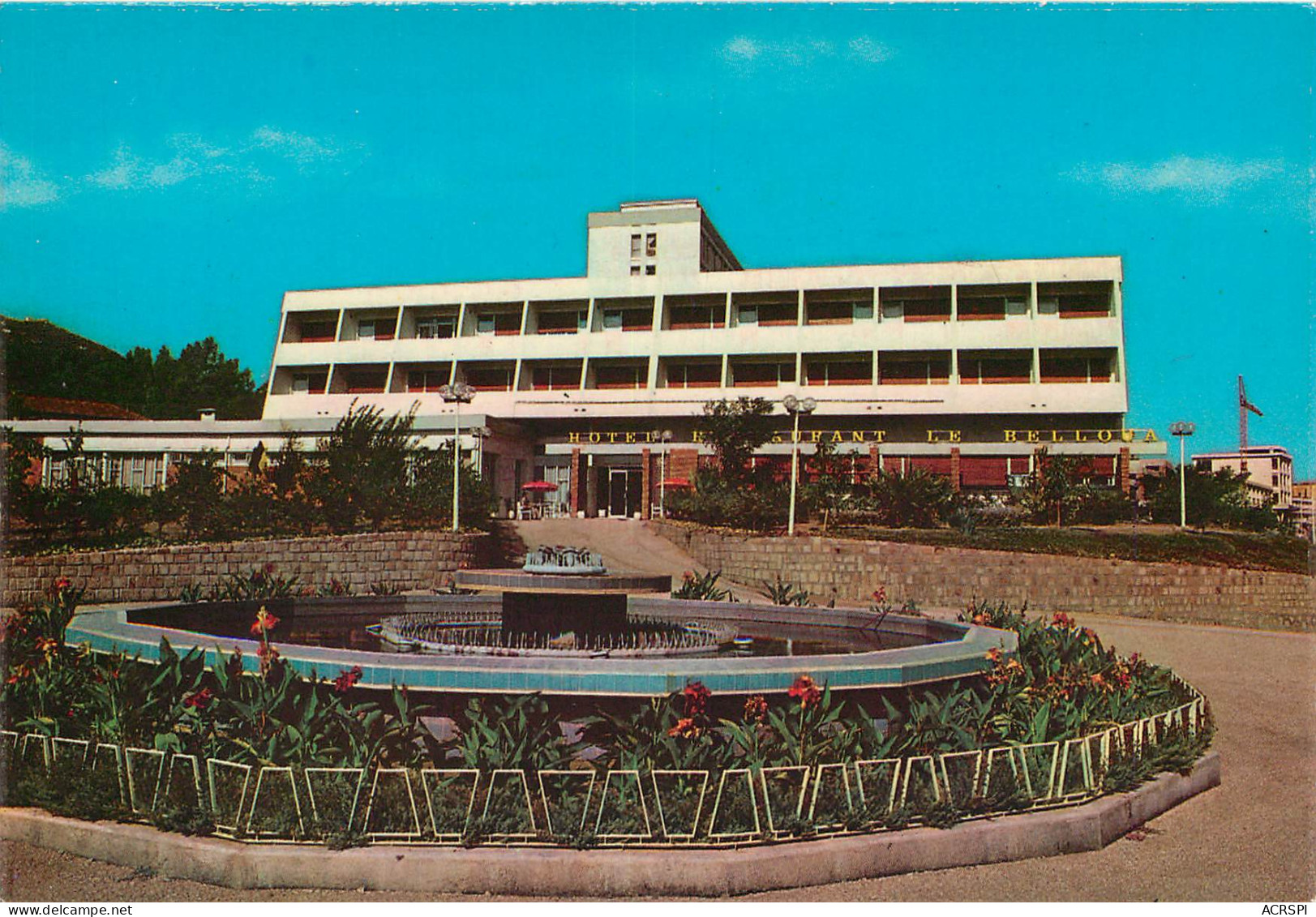 TIZI OUZOU - ALGERIE - Hotel Le BELLOUA   (scan Recto-verso) PFRCR00047 P - Tizi Ouzou