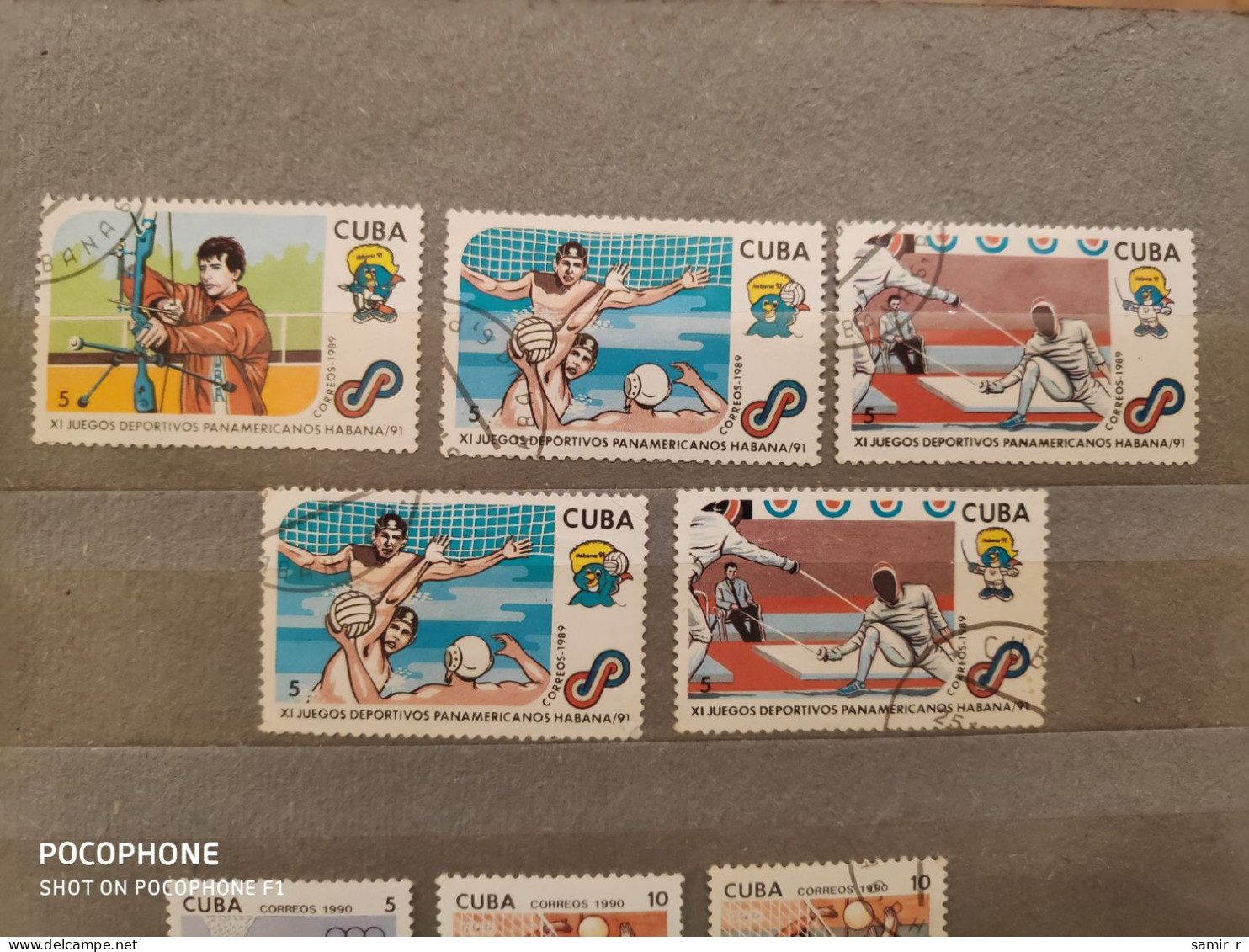 1989	Cuba	Sport (F87) - Used Stamps