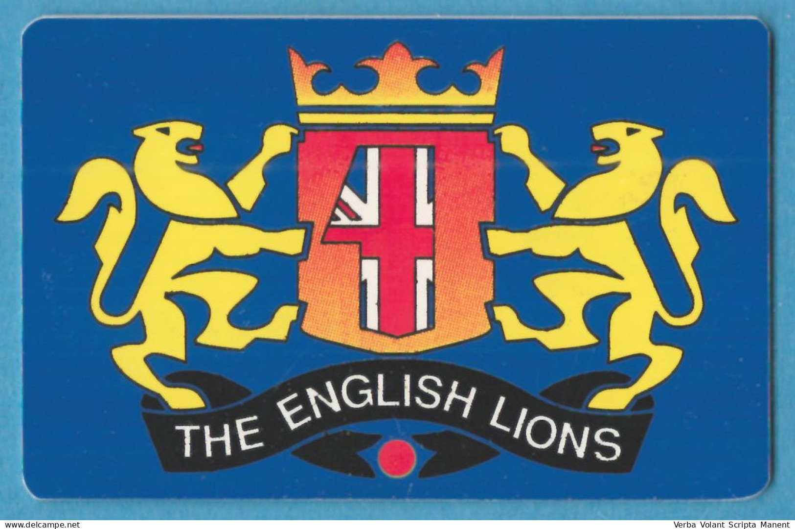 H-5800 * Italia - THE ENGLISH LIONS Associazione Culturale - Via Reggio Emilia, 77/79 - Roma - Tessera N. 5827 - 1995 - Sonstige & Ohne Zuordnung