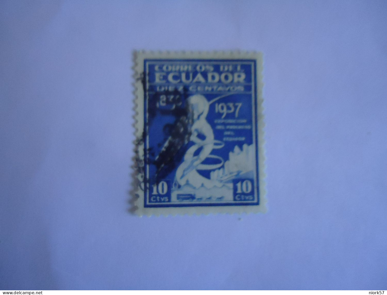 ECUADOR   USED   STAMPS  ANNIVERSARIES  1937 - Ecuador