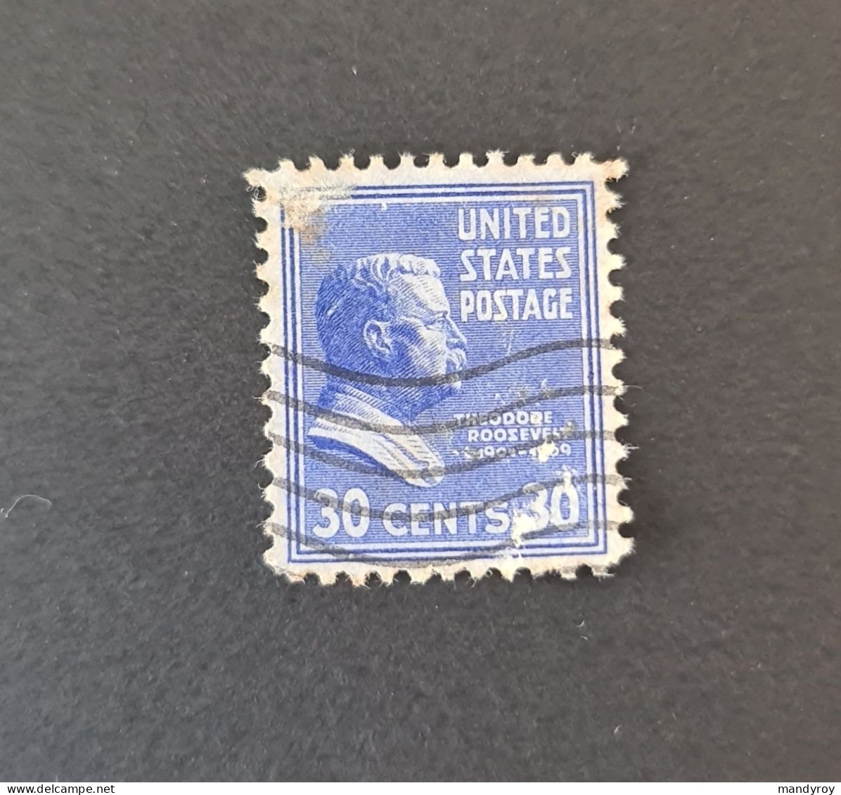 1938 Theodore Roosevelt - Used Stamps