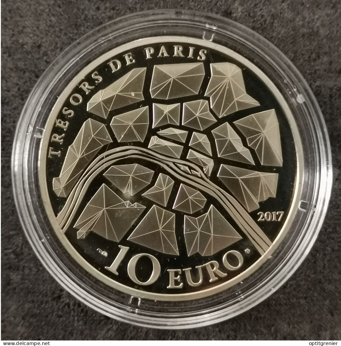 COFFRET 10 EURO ARGENT BE 2017 STATUE DE LA LIBERTE DE GRENELLE FRANCE / SILVER EUROS - France