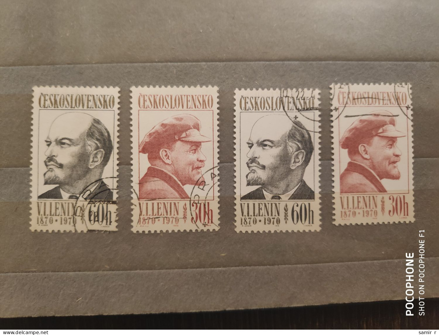 1970	Czechoslovakia	Lenin (F87) - Used Stamps