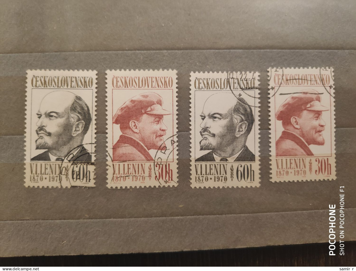 1970	Czechoslovakia	Lenin (F87) - Usati