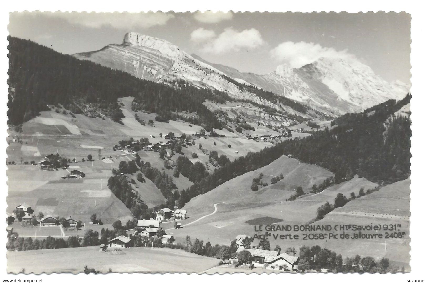 LE GRAND BORNAND - Aiguille Verte - Pic De Jallouvre - Chevalier Ed. - Le Grand Bornand